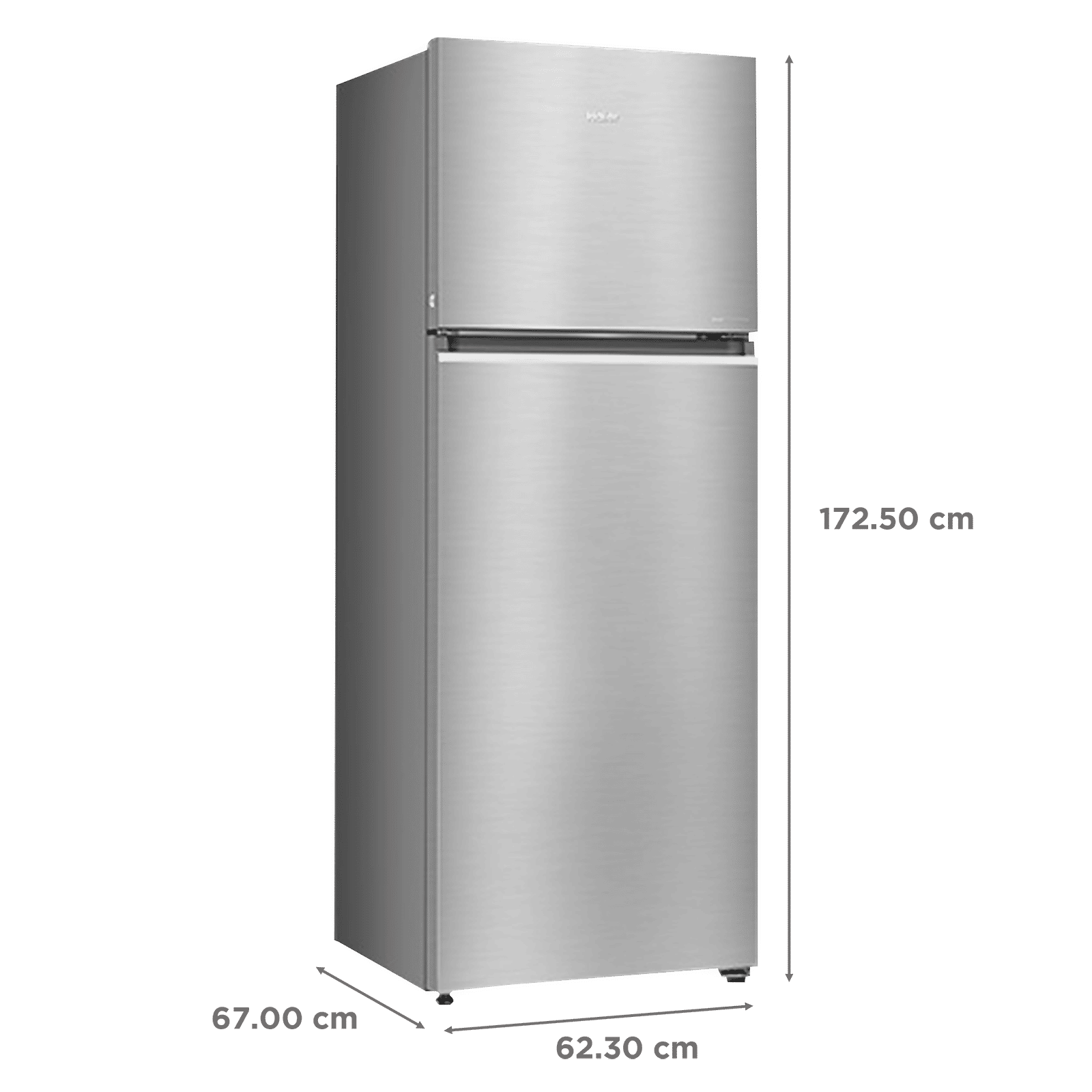 Haier 358 Litres 3 Star Frost Free Double Door Convertible Refrigerator with Magic Cooling Technology (HRF-3954CIS-E, Inox Steel) Haier 358 Litres 3 Star Frost Free Double Door Convertible Refrigerator with Magic Cooling Technology (HRF-3954CIS-E, Inox Steel)_3