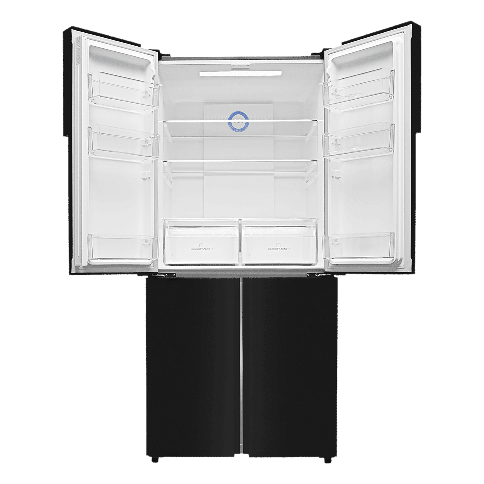 Haier 531 Litres A++ Frost Free French Door Convertible Refrigerator with Dual Humidity Zone (HRB-550KS, Black Steel) Haier 531 Litres A++ Frost Free French Door Convertible Refrigerator with Dual Humidity Zone (HRB-550KS, Black Steel)_14