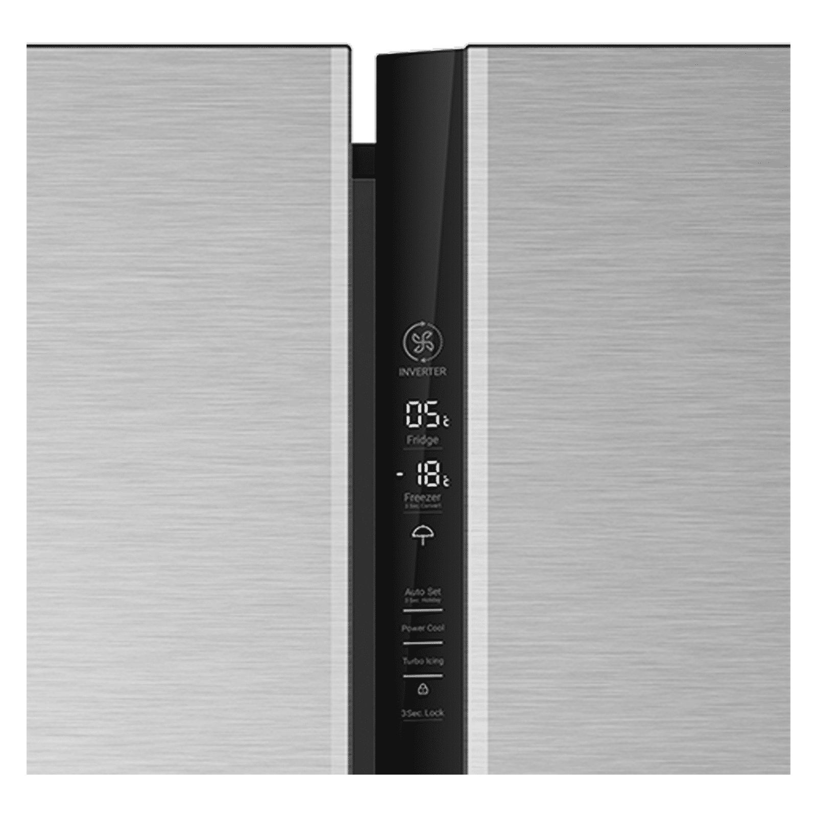 Haier 602 Litres 3 Star Frost Free Side by Side Convertible Refrigerator with Magic Cooling Technology (HRS-682SS, Shiny Steel)_6