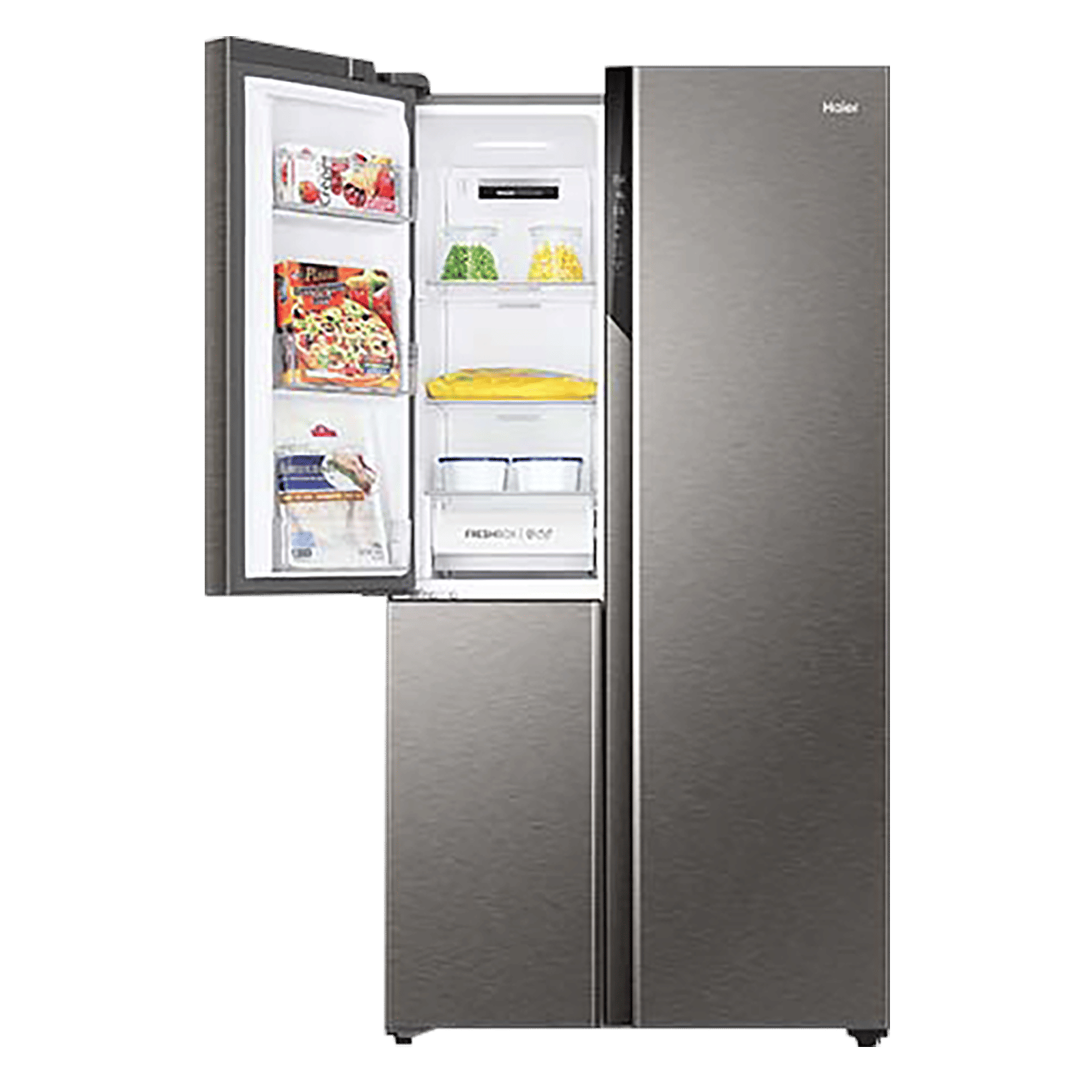 Haier 598 Litres Frost Free Side by Side Refrigerator with Magic Cooling Technology (HRT-683IS, Inox Steel) Haier 598 Litres Frost Free Side by Side Refrigerator with Magic Cooling Technology (HRT-683IS, Inox Steel)_10