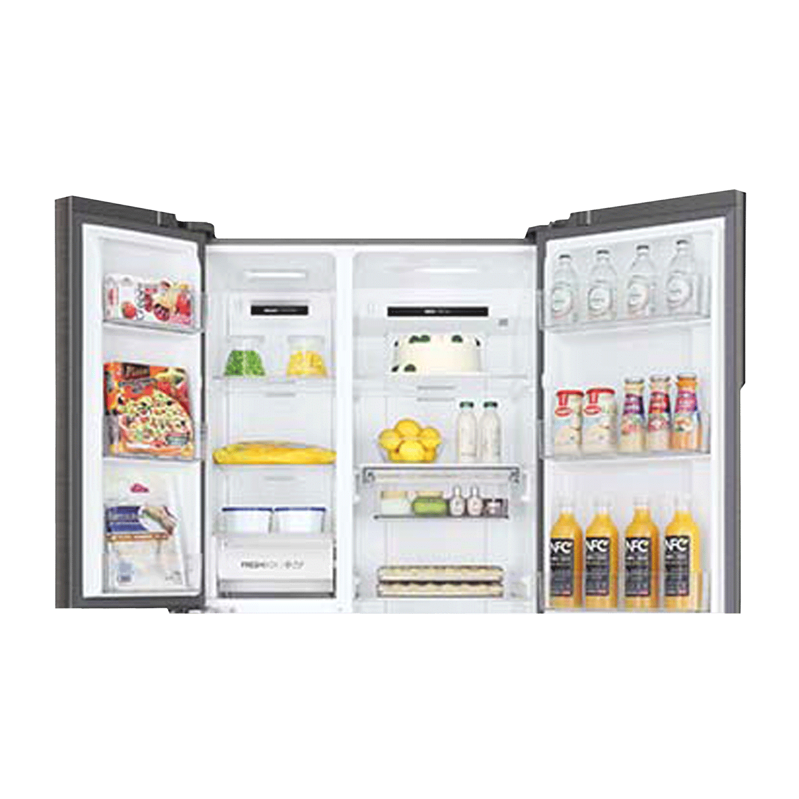 Haier 598 Litres Frost Free Side by Side Refrigerator with Magic Cooling Technology (HRT-683IS, Inox Steel) Haier 598 Litres Frost Free Side by Side Refrigerator with Magic Cooling Technology (HRT-683IS, Inox Steel)_6
