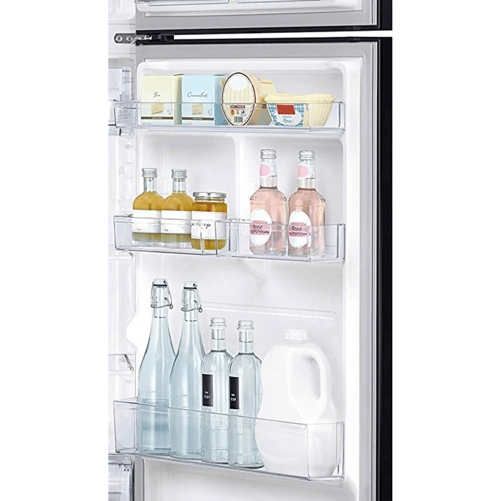 SAMSUNG 394 Litres 2 Star Frost Free Double Door Convertible Refrigerator with Anti-Bacteria Protector (RT39T50382C/TL, Black Glass)_10