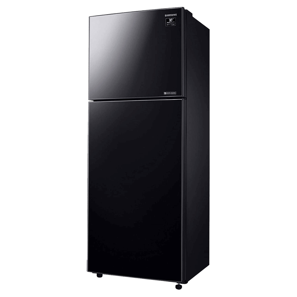 SAMSUNG 415 Litres 2 Star Frost Free Double Door Convertible Refrigerator with Anti-Bacteria Protector (RT42T50682C/TL, Black Glass)_4
