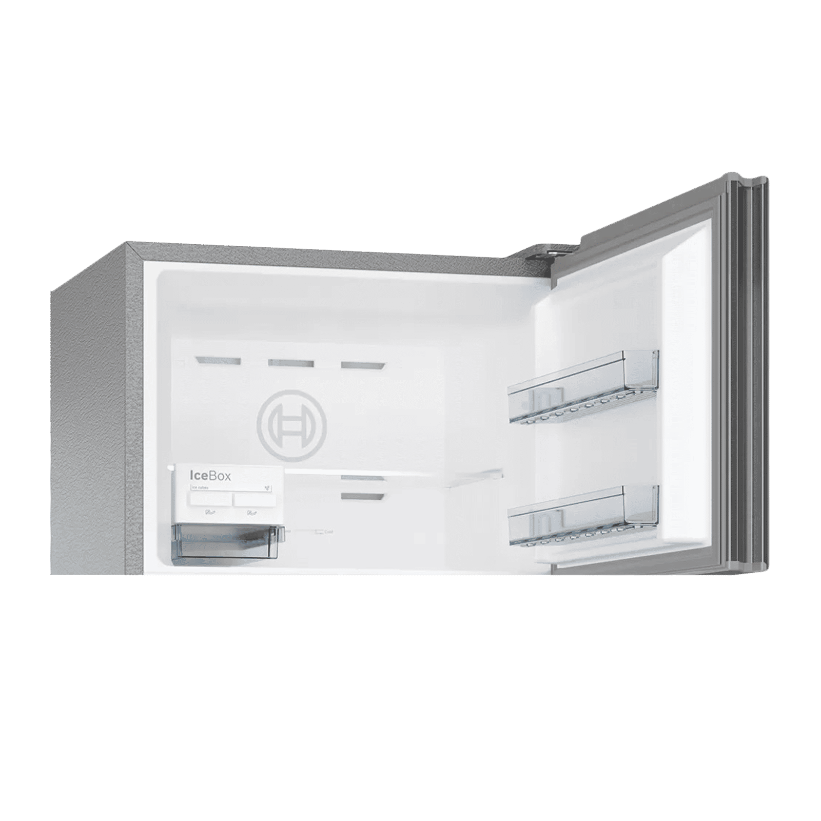 BOSCH Series 6 335 Litres Frost Free Triple Door Convertible Refrigerator with Temperature Display (CMC36S05NI, Shiney Silver) BOSCH Series 6 335 Litres Frost Free Triple Door Convertible Refrigerator with Temperature Display (CMC36S05NI, Shiney Silver)_11