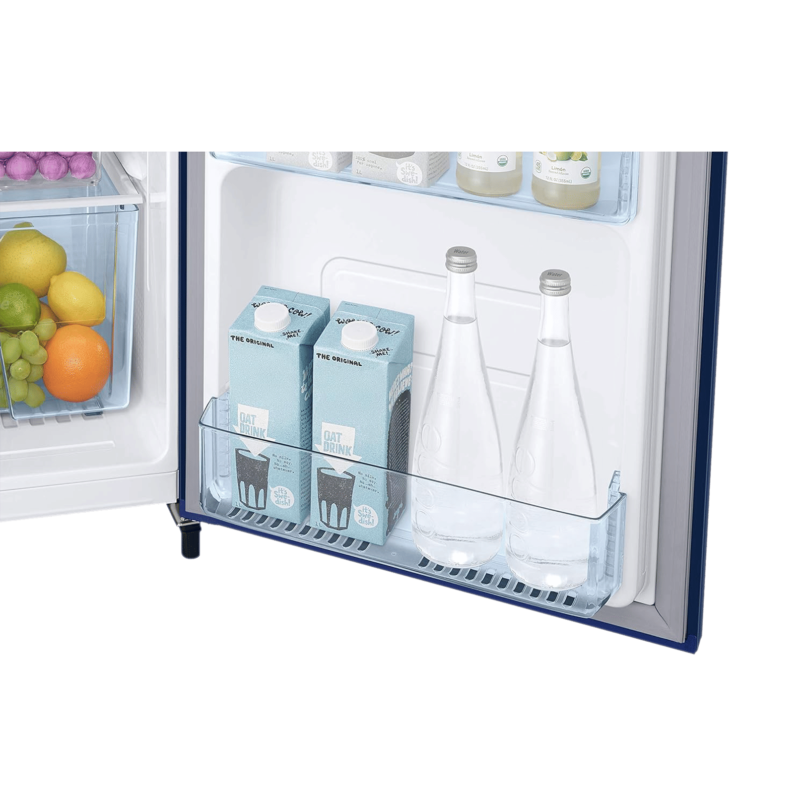 SAMSUNG Stylish Grande 192 Litres 3 Star Direct Cool Single Door Refrigerator with Anti-Bacterial Gasket (RR20A172YCU/HL, Camellia Blue) SAMSUNG Stylish Grande 192 Litres 3 Star Direct Cool Single Door Refrigerator with Anti-Bacterial Gasket (RR20A172YCU/HL, Camellia Blue)_9