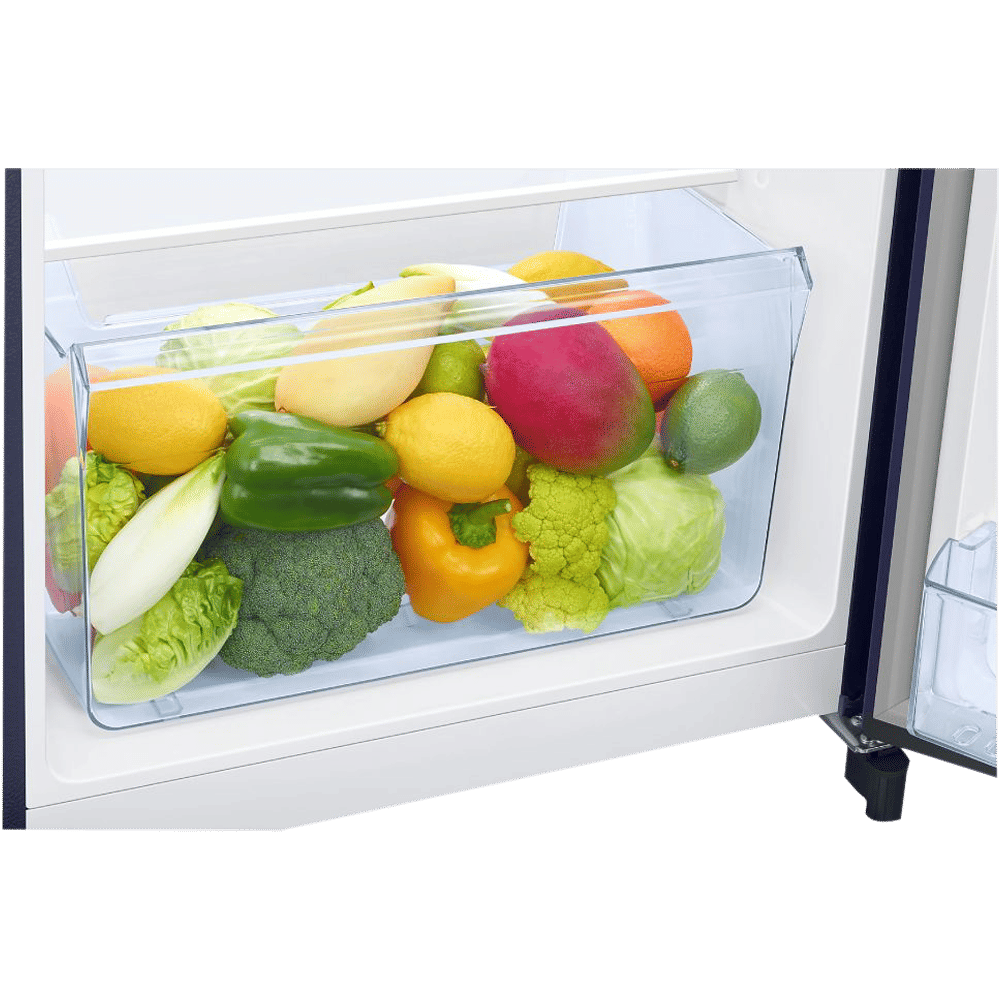 SAMSUNG Digi-Touch Cool 198 Litres 3 Star Direct Cool Single Door Refrigerator with Base Stand Drawer (RR21A2E2YTU/HL, Delight Indigo)_11