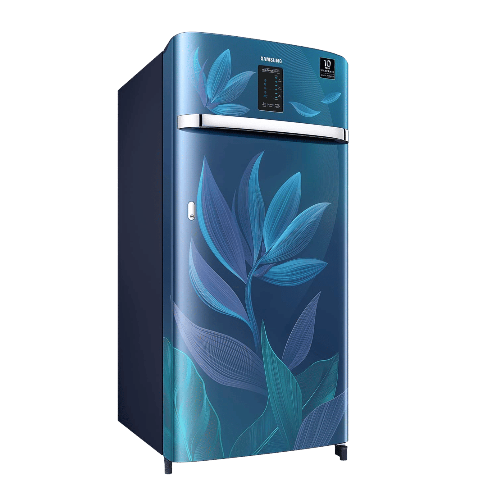 SAMSUNG Digi-Touch Cool 198 Litres 4 Star Direct Cool Single Door Refrigerator with Base Stand Drawer (RR21A2E2X9U/HL, Paradise Bloom Blue) SAMSUNG Digi-Touch Cool 198 Litres 4 Star Direct Cool Single Door Refrigerator with Base Stand Drawer (RR21A2E2X9U/HL, Paradise Bloom Blue)_14