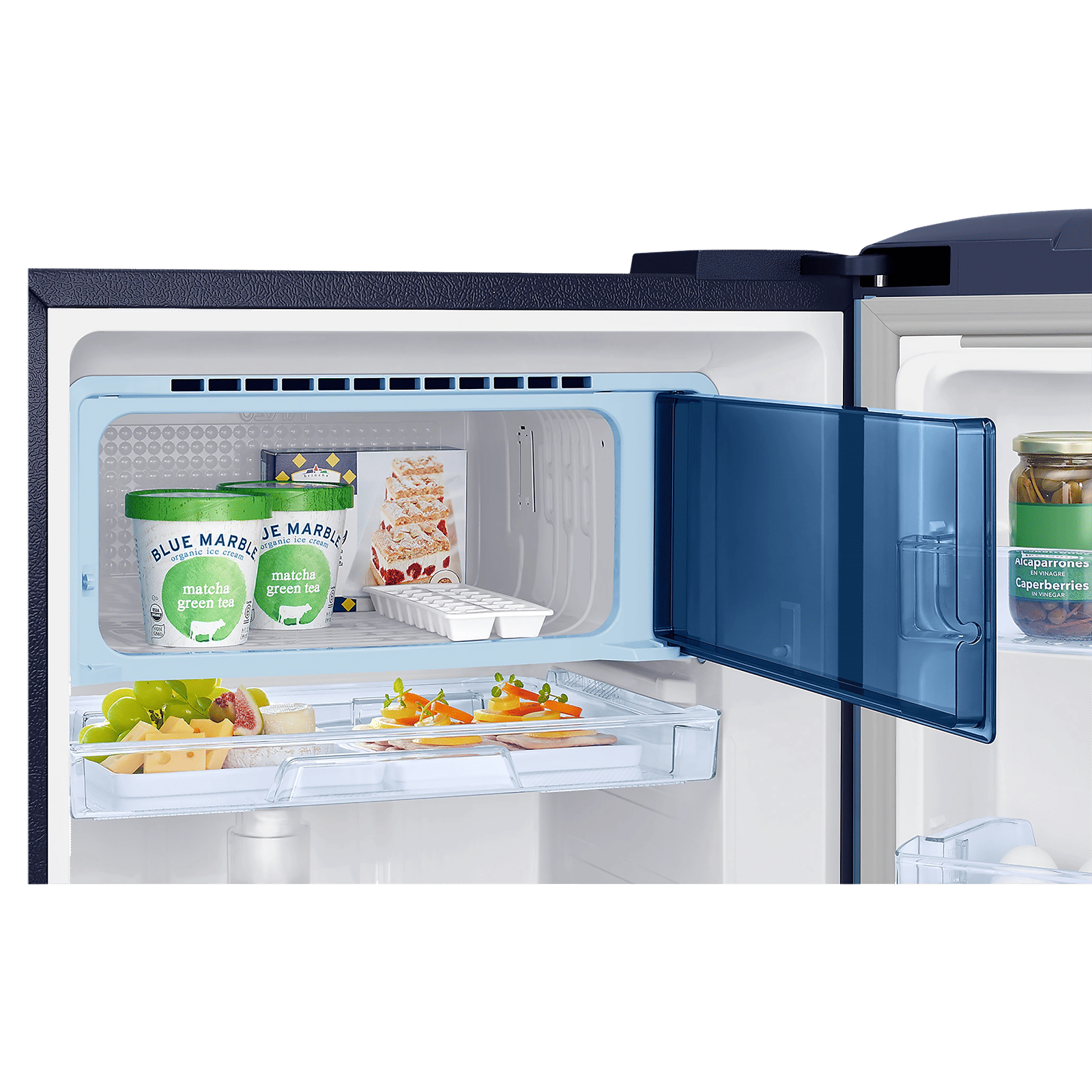 SAMSUNG Digi-Touch Cool 198 Litres 4 Star Direct Cool Single Door Refrigerator with Base Stand Drawer (RR21A2E2X9U/HL, Paradise Bloom Blue) SAMSUNG Digi-Touch Cool 198 Litres 4 Star Direct Cool Single Door Refrigerator with Base Stand Drawer (RR21A2E2X9U/HL, Paradise Bloom Blue)_8