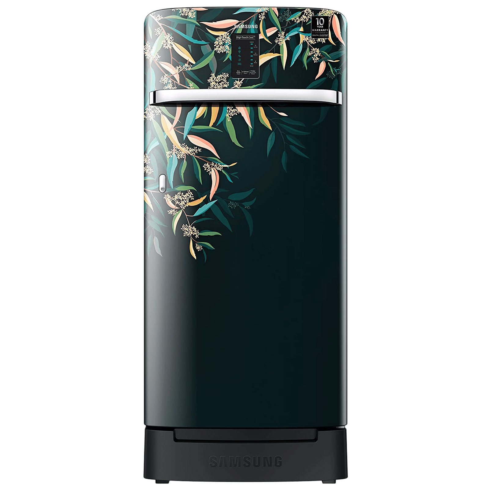 SAMSUNG Digi-Touch Cool 198 Litres 3 Star Direct Cool Single Door Refrigerator with Base Stand Drawer (RR21A2F2YTG/HL, Delight Tropical)_1