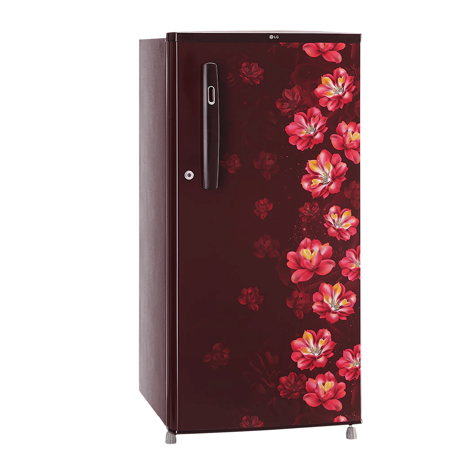 LG 185 Litres 1 Star Direct Cool Single Door Refrigerator with Stabilizer Free Operation (GL-B199OSJB.ASJZEB, Scarlet Jasmine) LG 185 Litres 1 Star Direct Cool Single Door Refrigerator with Stabilizer Free Operation (GL-B199OSJB.ASJZEB, Scarlet Jasmine)_9