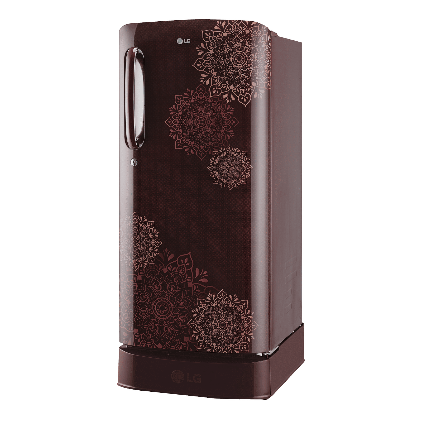 LG 185 Litres 3 Star Direct Cool Single Door Refrigerator with Stabilizer Free Operation (GL-D201ARRD.BRRZEB, Ruby Regal) LG 185 Litres 3 Star Direct Cool Single Door Refrigerator with Stabilizer Free Operation (GL-D201ARRD.BRRZEB, Ruby Regal)_4