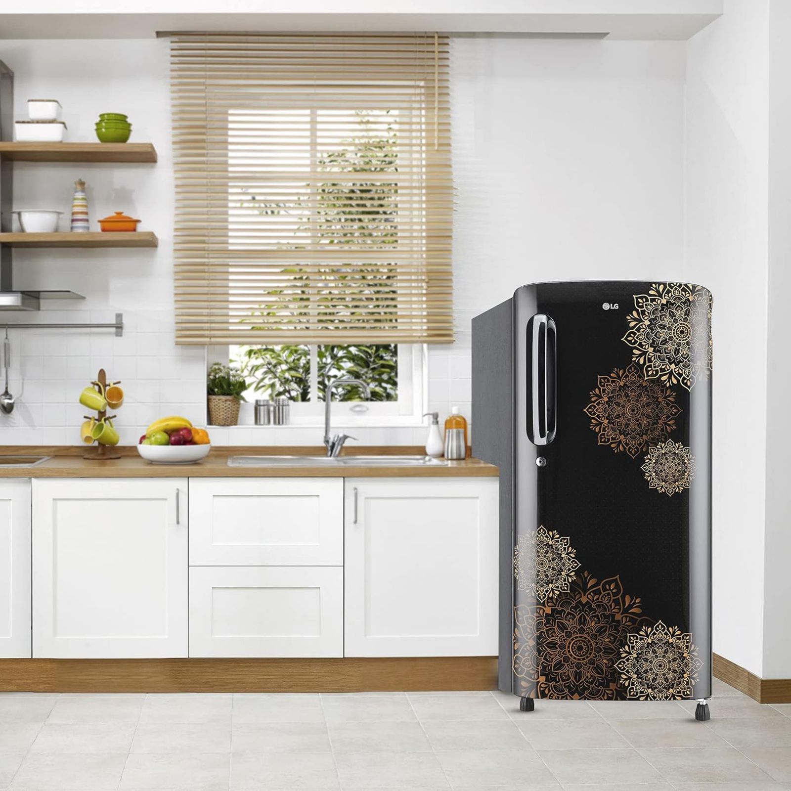 LG 190 Litres 3 Star Direct Cool Single Door Refrigerator with Multi Air Flow System (GL-B201AERD.BERZEB, Ebony Regal) LG 190 Litres 3 Star Direct Cool Single Door Refrigerator with Multi Air Flow System (GL-B201AERD.BERZEB, Ebony Regal)_11