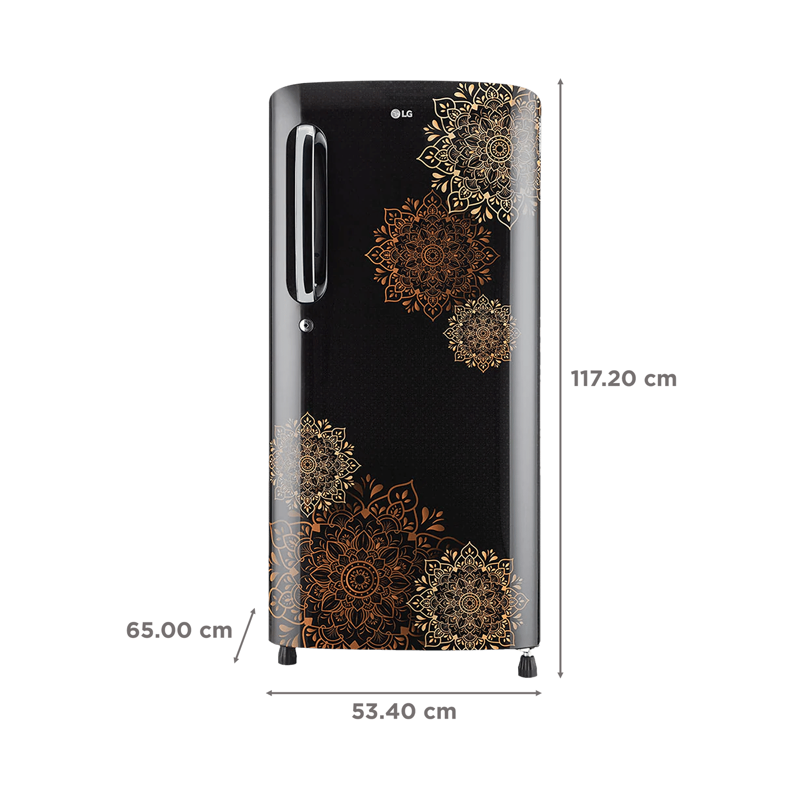 LG 190 Litres 3 Star Direct Cool Single Door Refrigerator with Multi Air Flow System (GL-B201AERD.BERZEB, Ebony Regal) LG 190 Litres 3 Star Direct Cool Single Door Refrigerator with Multi Air Flow System (GL-B201AERD.BERZEB, Ebony Regal)_3
