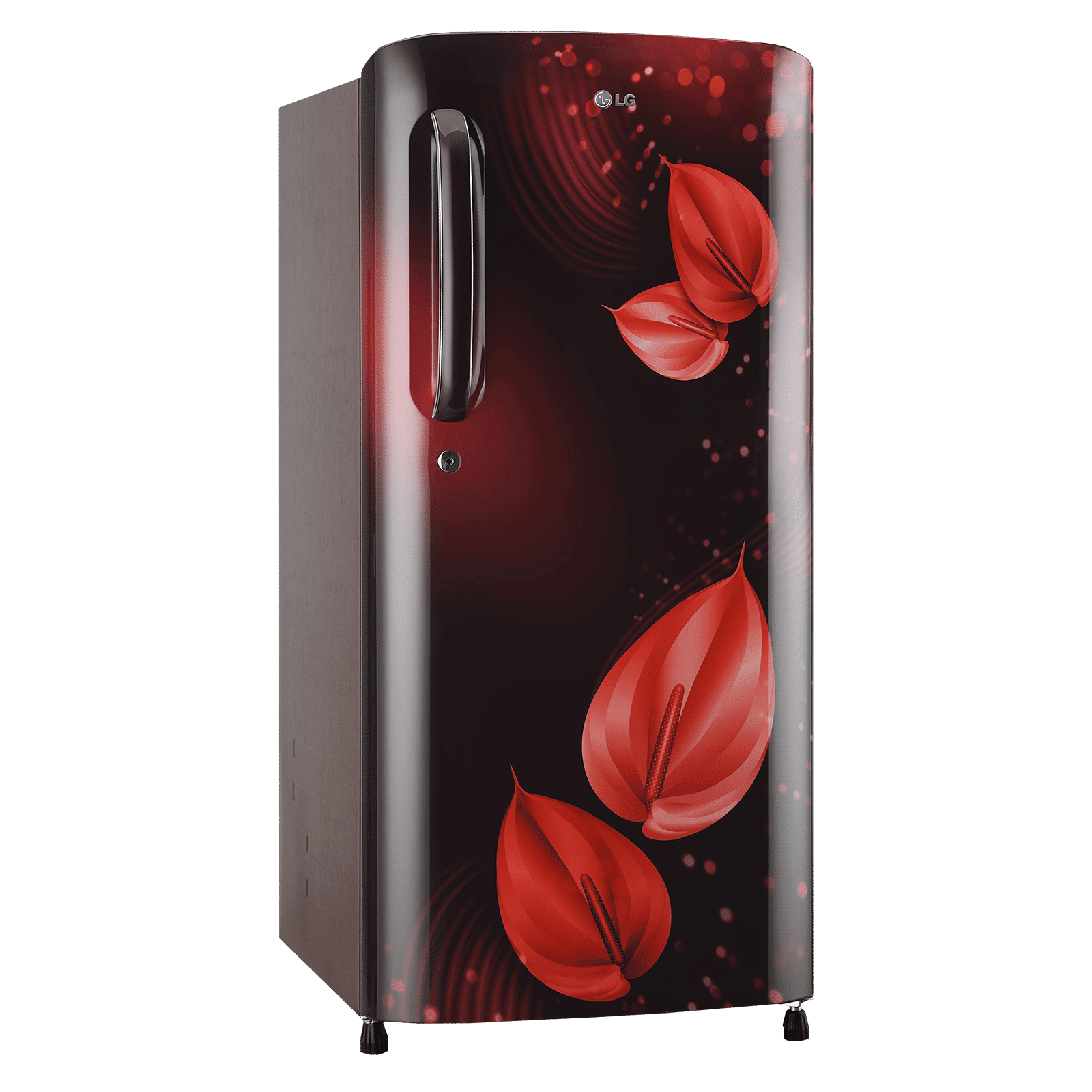 LG 185 Litres 3 Star Direct Cool Single Door Refrigerator with Stabilizer Free Operation (GL-B201ASVD.BSVZEB, Scarlet Victoria)_14