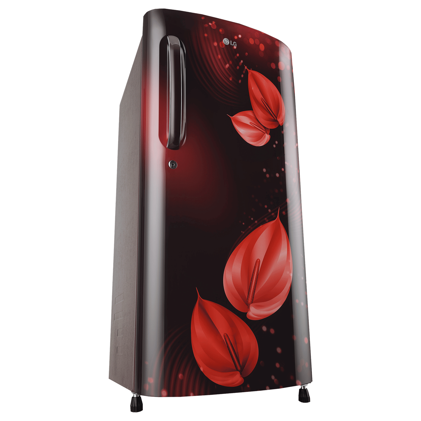 LG 185 Litres 3 Star Direct Cool Single Door Refrigerator with Stabilizer Free Operation (GL-B201ASVD.BSVZEB, Scarlet Victoria)_17