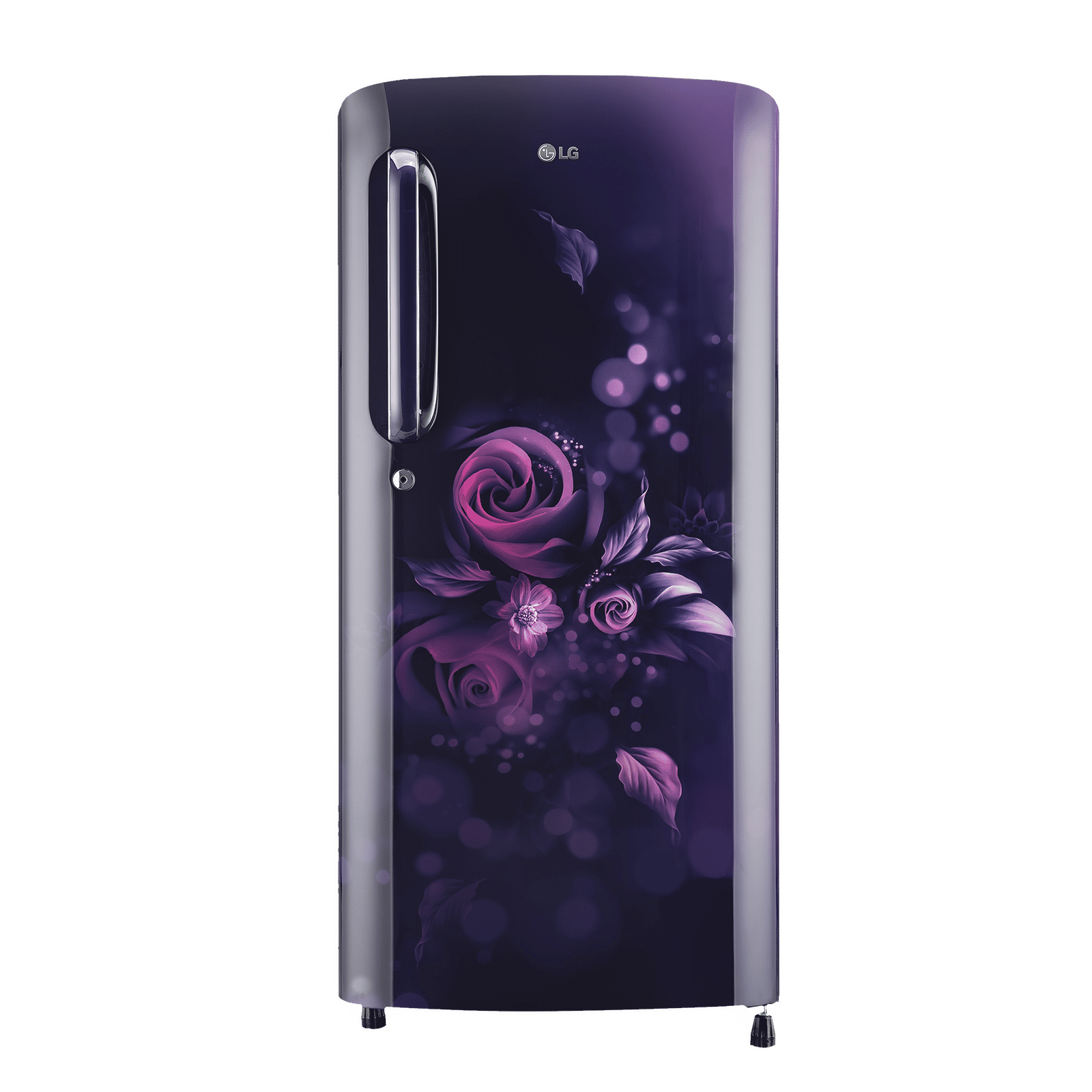 LG 185 Litres 5 Star Direct Cool Single Door Refrigerator with Stabilizer Free Operation (GL-B201ABEZ.BBEZEB, Blue Euphoria)_1