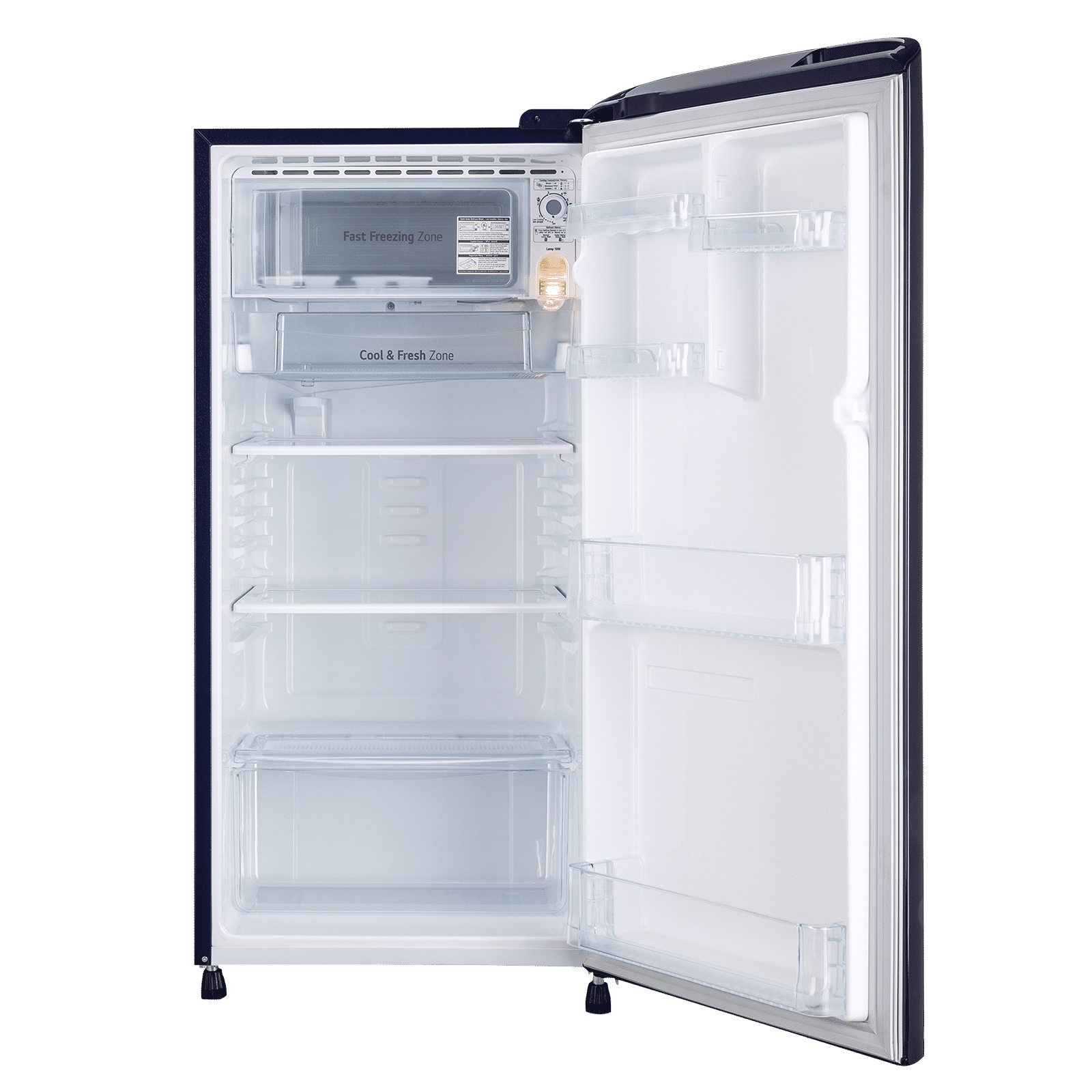 LG 185 Litres 5 Star Direct Cool Single Door Refrigerator with Stabilizer Free Operation (GL-B201ABEZ.BBEZEB, Blue Euphoria)_6