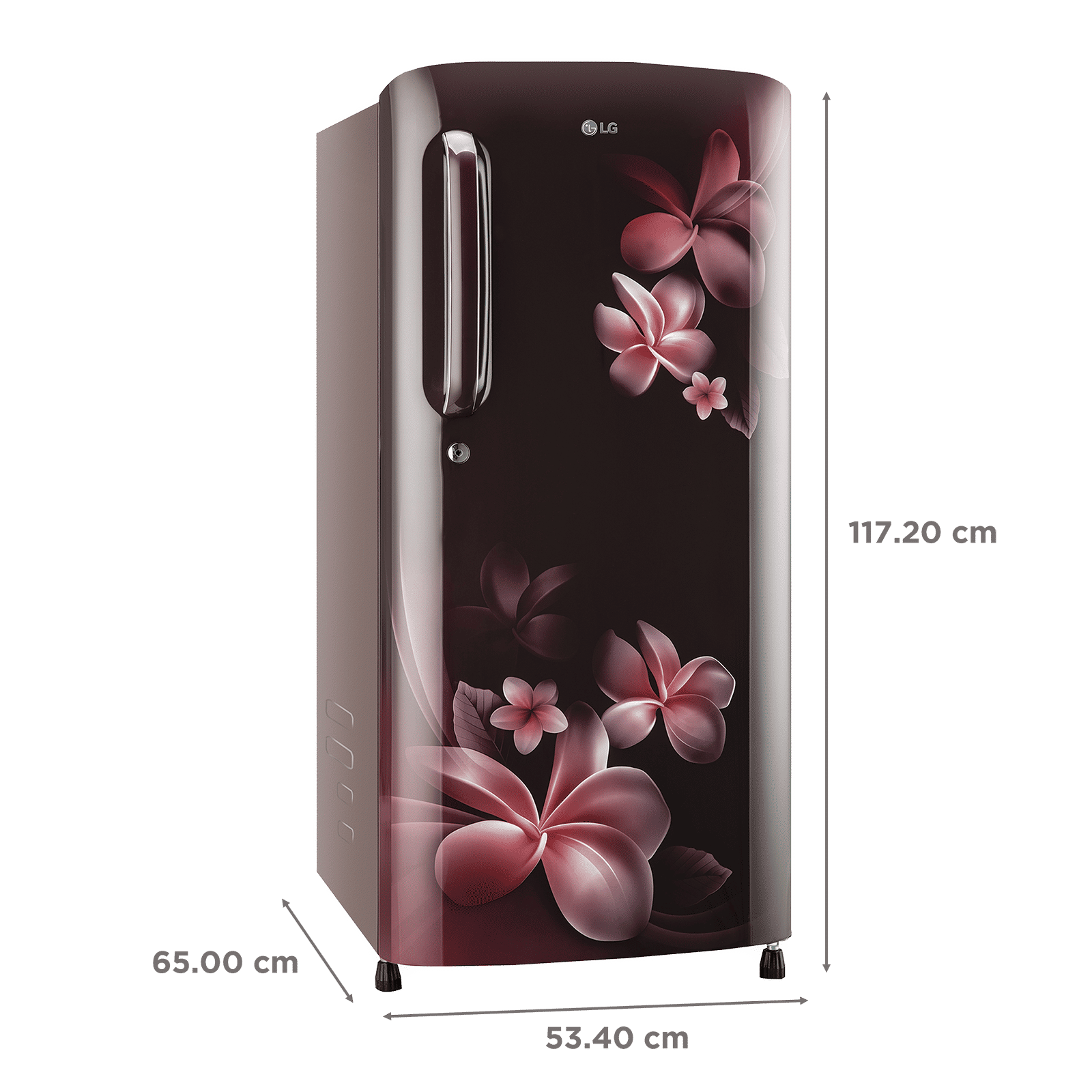 LG 190 Litres 3 Star Direct Cool Single Door Refrigerator with Stabilizer Free Operation (GL-B201ASPD.ASPZEB, Scarlet Plumeria) LG 190 Litres 3 Star Direct Cool Single Door Refrigerator with Stabilizer Free Operation (GL-B201ASPD.ASPZEB, Scarlet Plumeria)_3