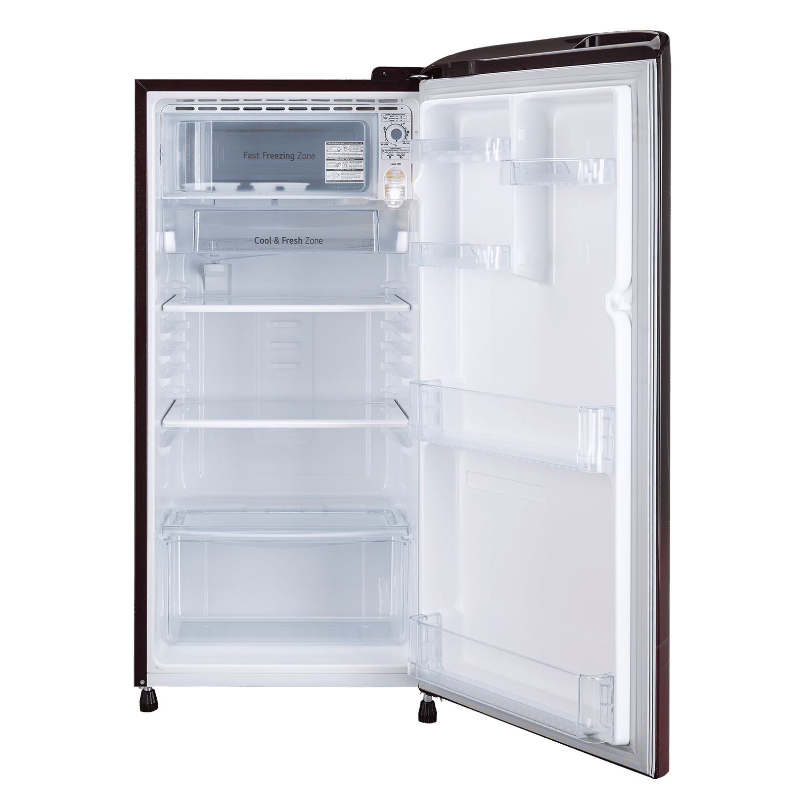 LG 190 Litres 3 Star Direct Cool Single Door Refrigerator with Stabilizer Free Operation (GL-B201ASPD.ASPZEB, Scarlet Plumeria) LG 190 Litres 3 Star Direct Cool Single Door Refrigerator with Stabilizer Free Operation (GL-B201ASPD.ASPZEB, Scarlet Plumeria)_6