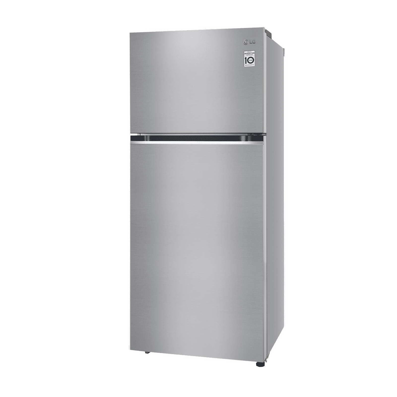 LG 423 Litres 2 Star Frost Free Double Door Refrigerator with Anti-Bacterial Gasket (GL-N422SDSY.DDSZEB, Dazzle Steel) LG 423 Litres 2 Star Frost Free Double Door Refrigerator with Anti-Bacterial Gasket (GL-N422SDSY.DDSZEB, Dazzle Steel)_4