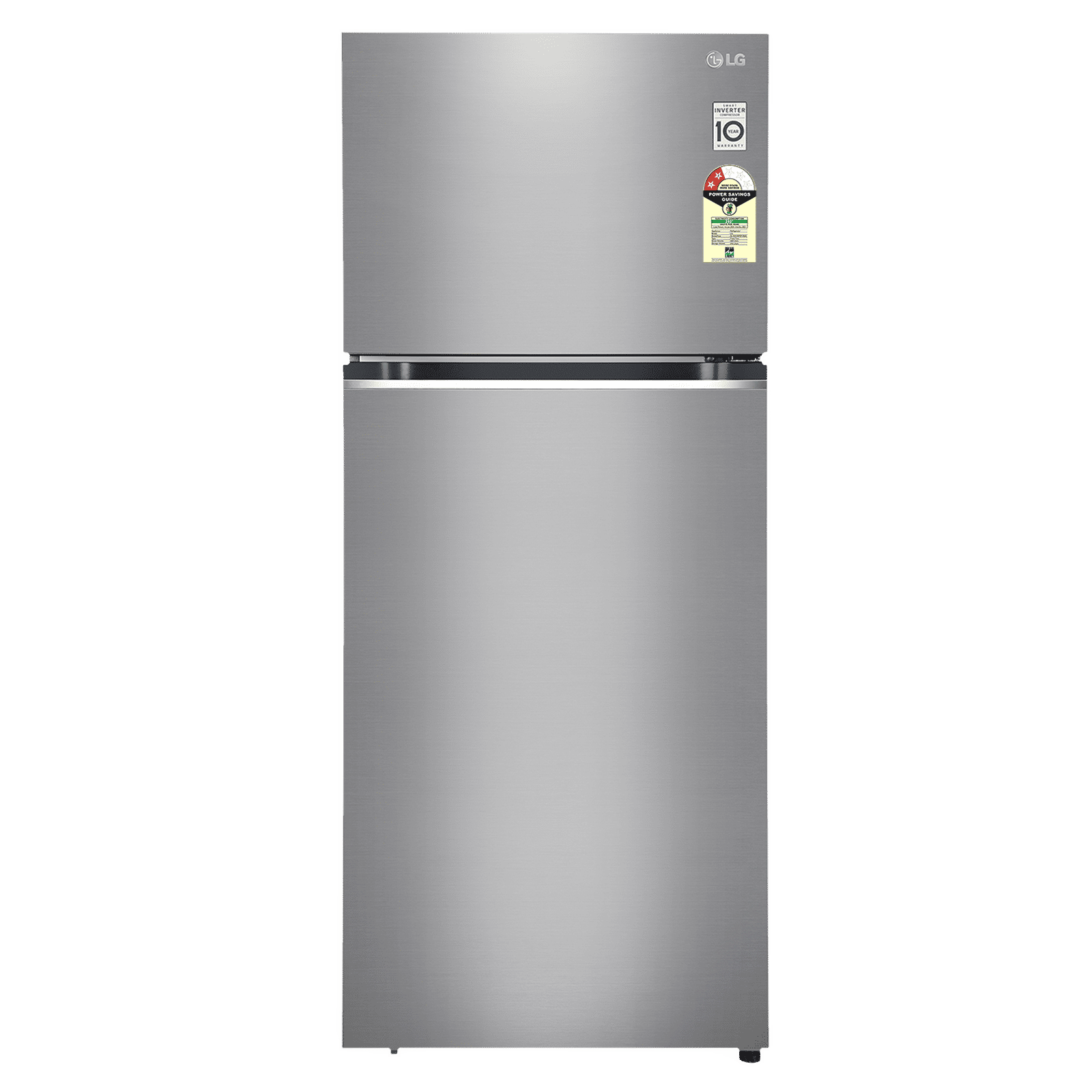 LG 380 Litres 2 Star Frost Free Double Door Convertible Refrigerator with Smart Diagnosis (GL-S412SPZY.DPZZEB, Shiny Steel) LG 380 Litres 2 Star Frost Free Double Door Convertible Refrigerator with Smart Diagnosis (GL-S412SPZY.DPZZEB, Shiny Steel)_1