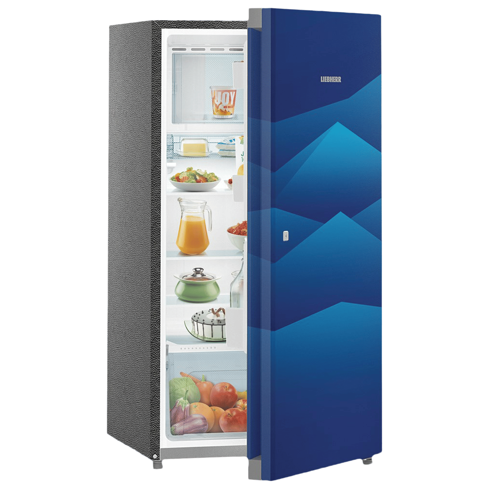 LIEBHERR 220 Litres 4 Star Direct Cool Single Door Refrigerator with Stabilizer Free Operation (DBL 2220, Blue Landscape)_10