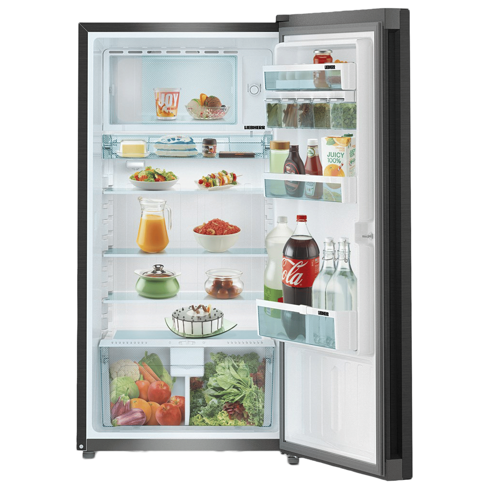 LIEBHERR 220 Litres 3 Star Direct Cool Single Door Refrigerator with Stabilizer Free Operation (DBS 2230, Black Steel) LIEBHERR 220 Litres 3 Star Direct Cool Single Door Refrigerator with Stabilizer Free Operation (DBS 2230, Black Steel)_3