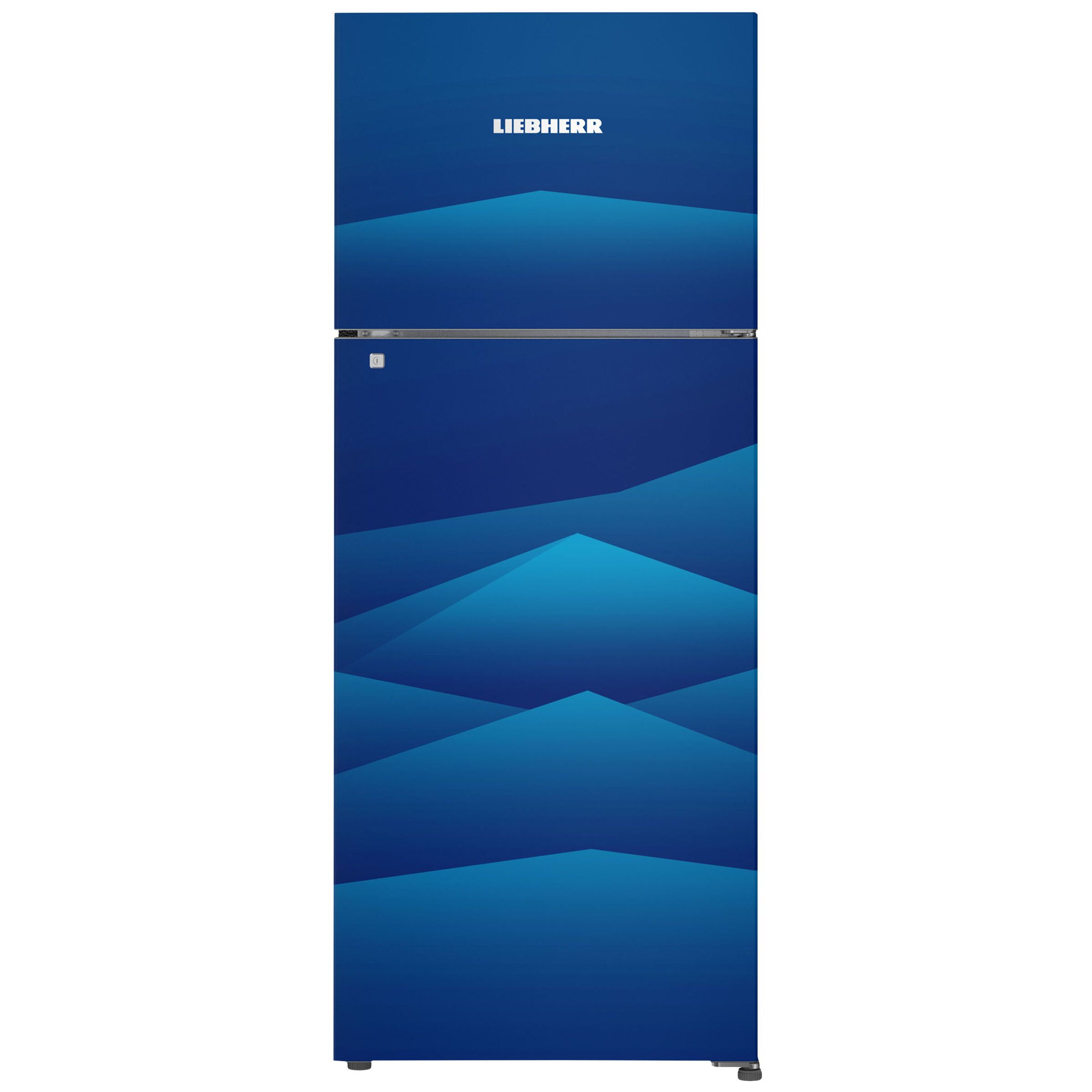 LIEBHERR 265 Litres 3 Star Frost Free Double Door Refrigerator with Forced Air Cooling (TCBL 2620, Blue Landscape)_1