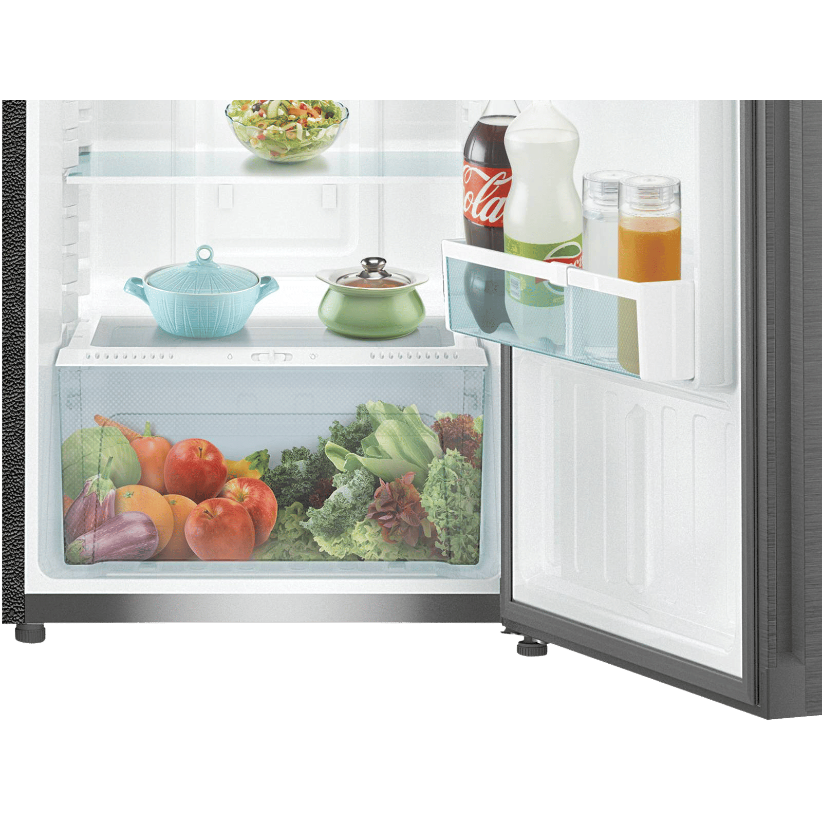 LIEBHERR 265 Litres 3 Star Frost Free Double Door Refrigerator with Forced Air Cooling (TCSL 2620 Comfort, Edelstahllook)_9