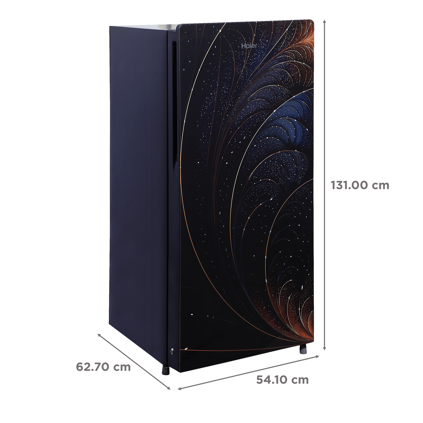 Haier 195 Litres 3 Star Direct Cool Single Door Refrigerator with Hour Icing Technology (HRD-1953CIG-E, Marine Arum) Haier 195 Litres 3 Star Direct Cool Single Door Refrigerator with Hour Icing Technology (HRD-1953CIG-E, Marine Arum)_3