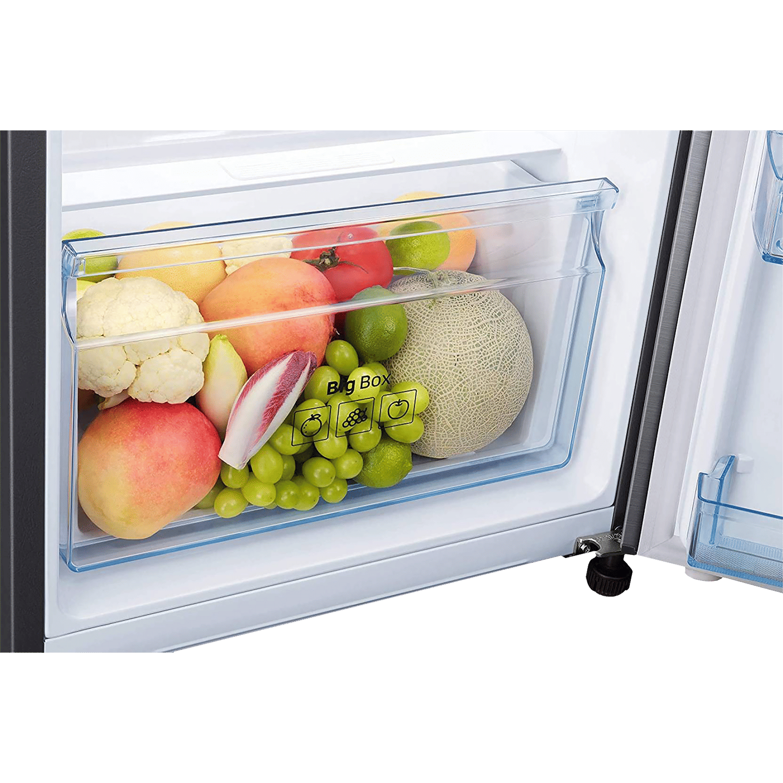 SAMSUNG 336 Litres 2 Star Frost Free Double Door Convertible Refrigerator with Curd Maestro (RT37A4632S9/HL, Refined Inox)_10