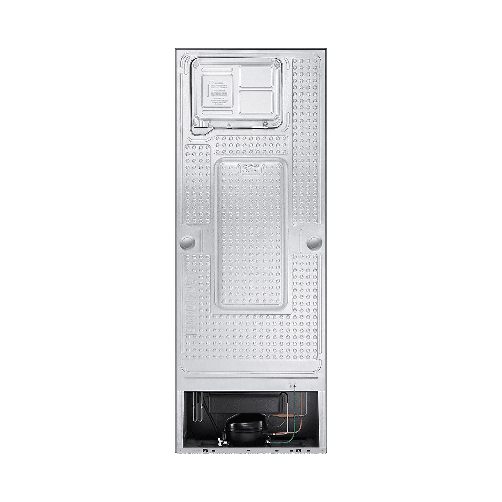 SAMSUNG 336 Litres 2 Star Frost Free Double Door Convertible Refrigerator with Curd Maestro (RT37A4632S9/HL, Refined Inox)_7