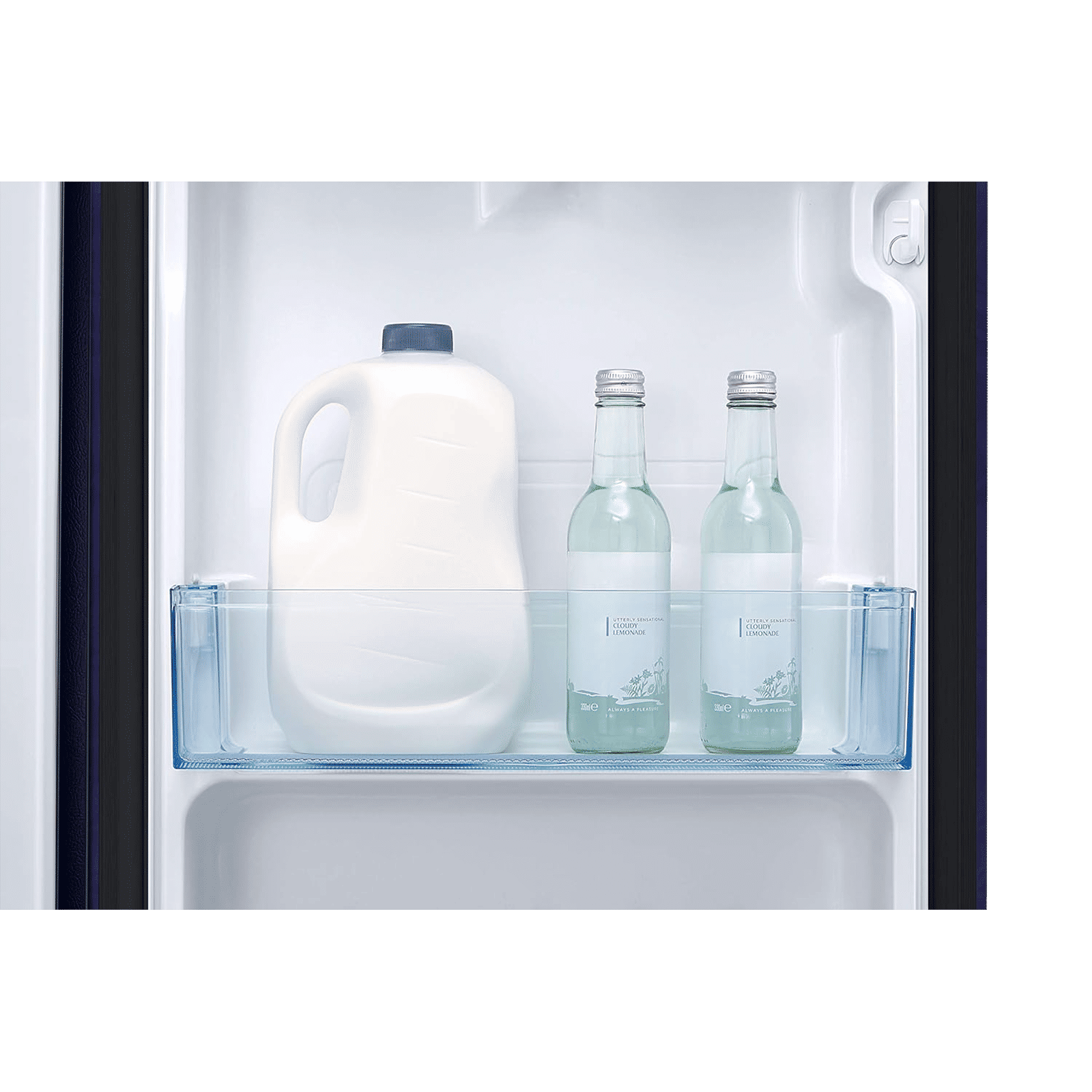 SAMSUNG Stylish Crown 192 Litres 2 Star Direct Cool Single Door Refrigerator with Base Stand Drawer (RR19A2Z2B6U/NL, Mystic Overlay Blue) SAMSUNG Stylish Crown 192 Litres 2 Star Direct Cool Single Door Refrigerator with Base Stand Drawer (RR19A2Z2B6U/NL, Mystic Overlay Blue)_7