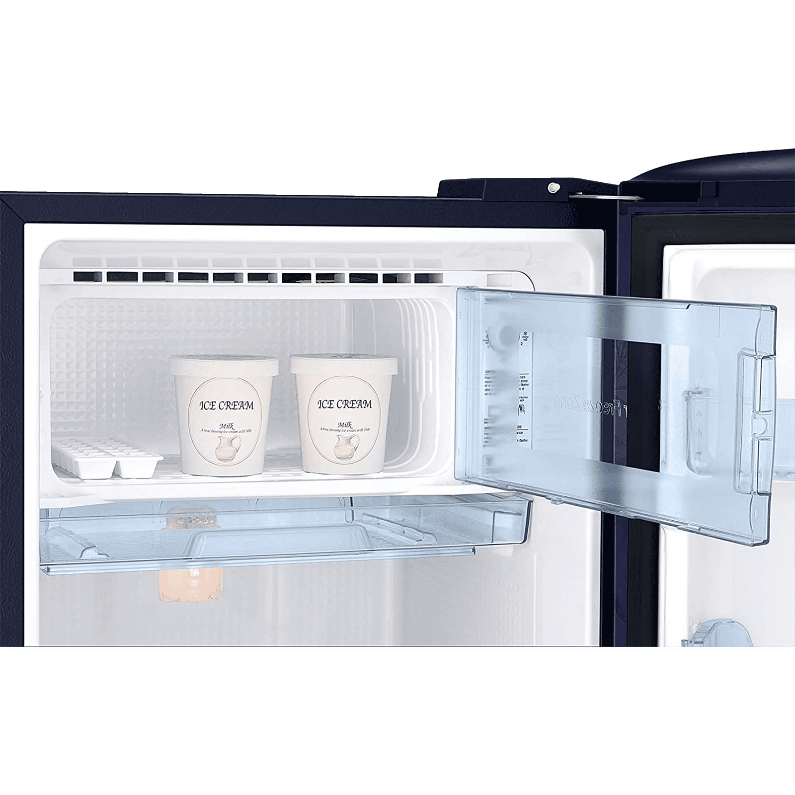 SAMSUNG Stylish Crown 192 Litres 2 Star Direct Cool Single Door Refrigerator with Base Stand Drawer (RR19A2Z2B6U/NL, Mystic Overlay Blue) SAMSUNG Stylish Crown 192 Litres 2 Star Direct Cool Single Door Refrigerator with Base Stand Drawer (RR19A2Z2B6U/NL, Mystic Overlay Blue)_4