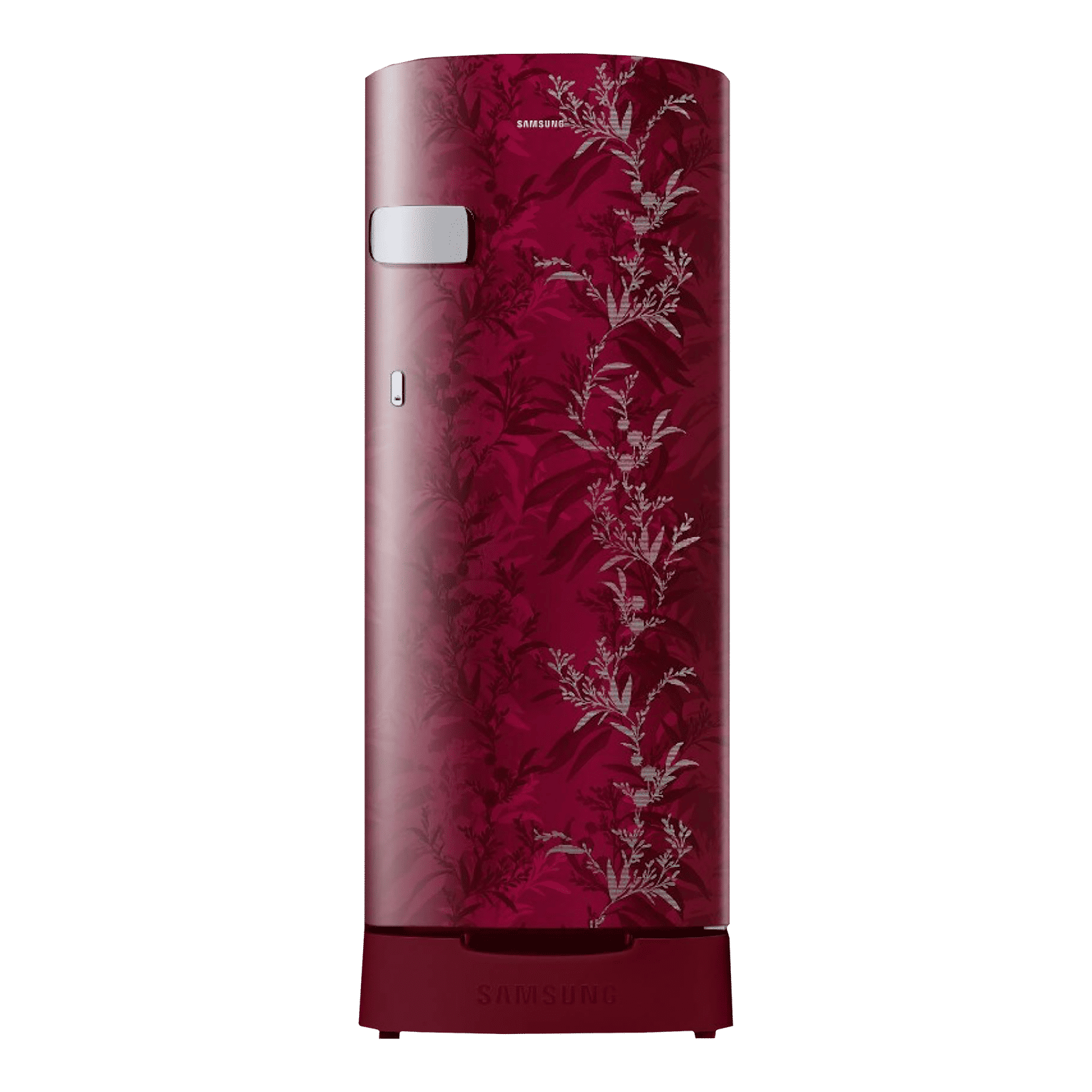 SAMSUNG Stylish Crown 192 Litres 2 Star Direct Cool Single Door Refrigerator with Base Stand Drawer (RR19A2Z2B6R/NL, Mystic Overlay Red) SAMSUNG Stylish Crown 192 Litres 2 Star Direct Cool Single Door Refrigerator with Base Stand Drawer (RR19A2Z2B6R/NL, Mystic Overlay Red)_1