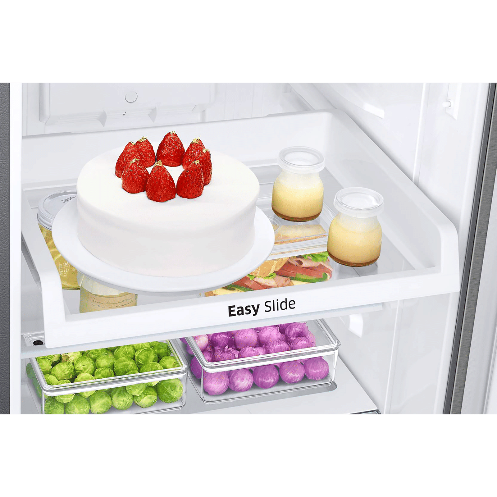 SAMSUNG 253 Litres 2 Star Frost Free Double Door Refrigerator with Base Stand Drawer (RT28T3122S8/HL, Elegant Inox) SAMSUNG 253 Litres 2 Star Frost Free Double Door Refrigerator with Base Stand Drawer (RT28T3122S8/HL, Elegant Inox)_11