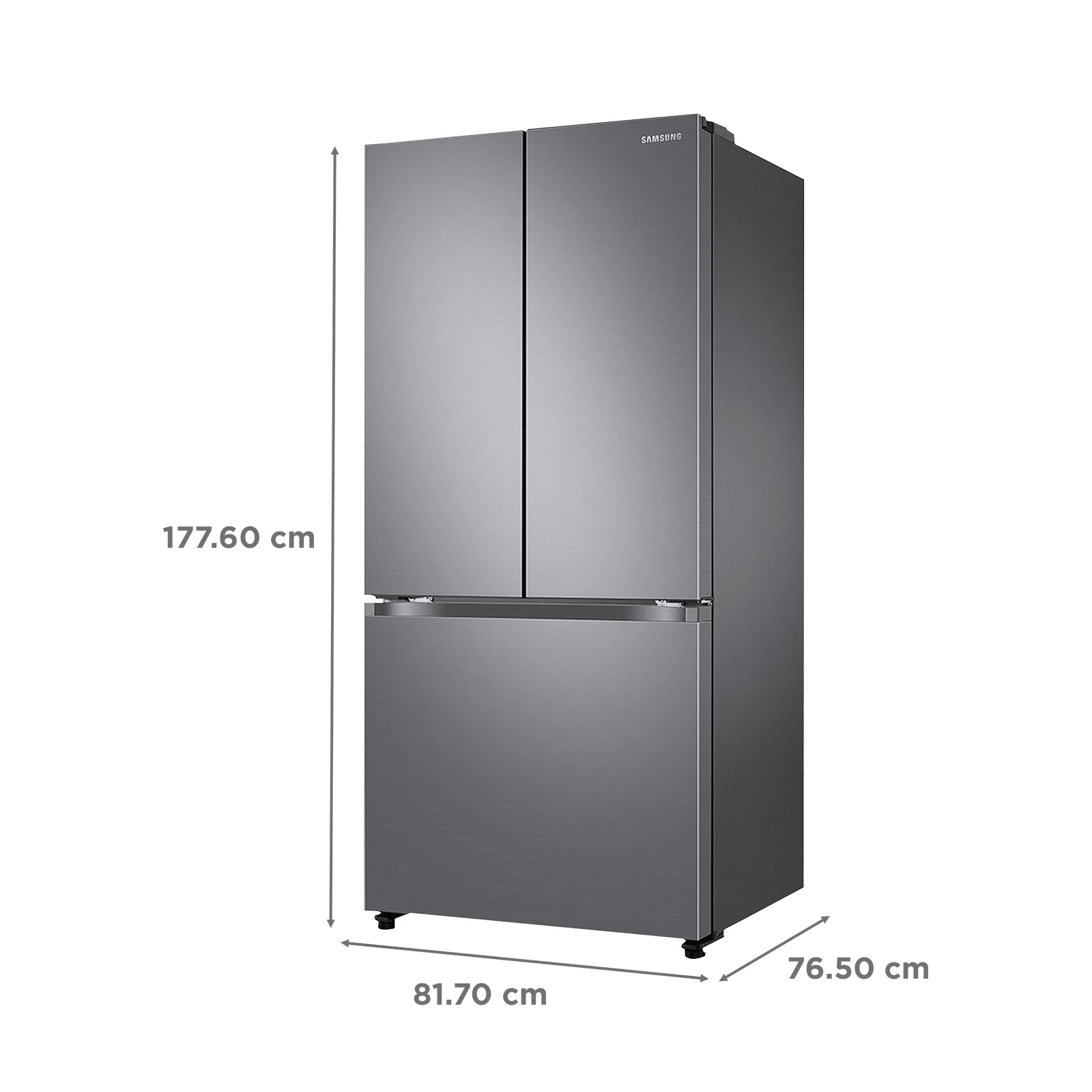 SAMSUNG 580 Litres 4 Star Frost Free French Door Convertible Refrigerator with Twin Cooling Plus Technology (RF57A5032S9/TL, Refined Inox) SAMSUNG 580 Litres 4 Star Frost Free French Door Convertible Refrigerator with Twin Cooling Plus Technology (RF57A5032S9/TL, Refined Inox)_3