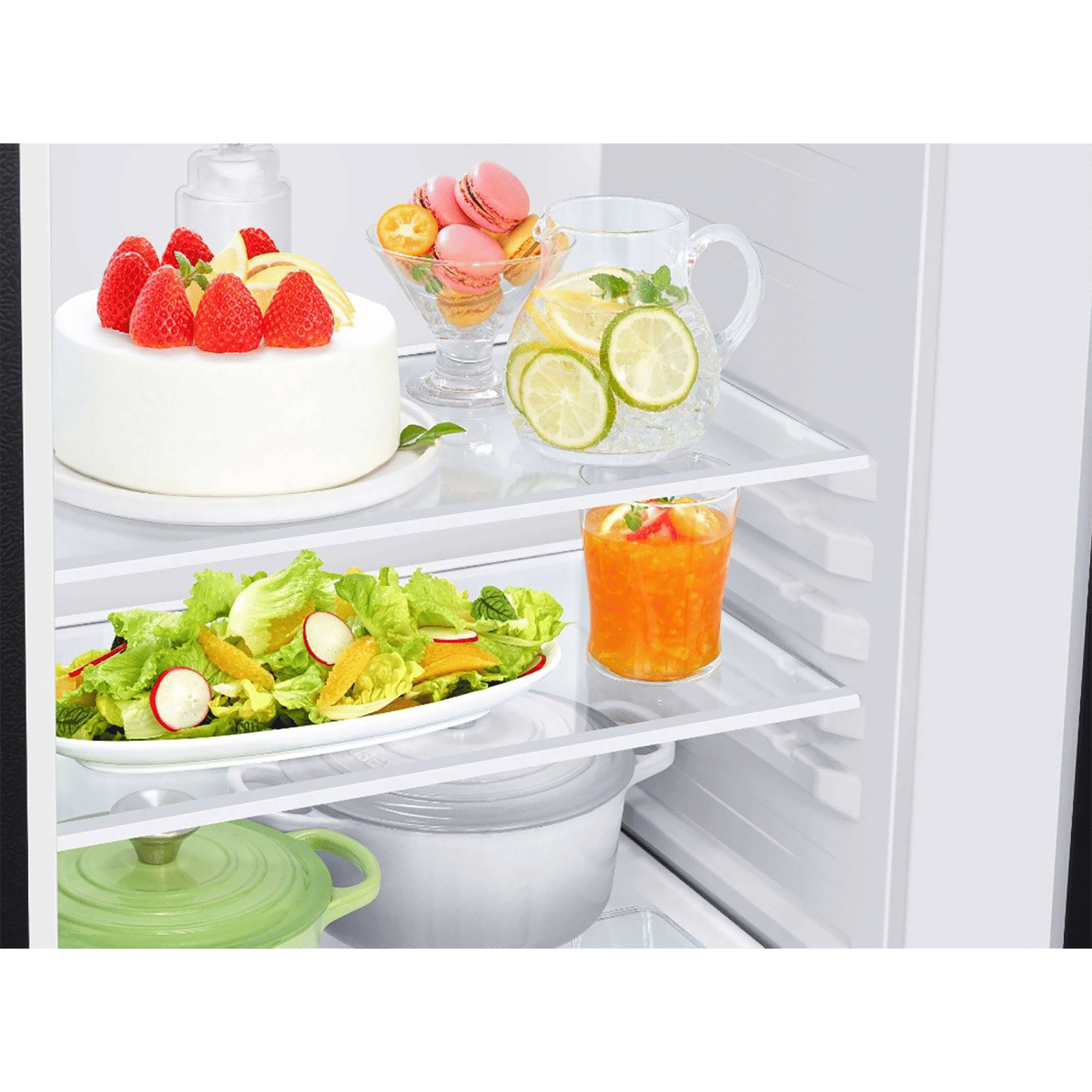 SAMSUNG Digi-Touch Cool 198 Litres 4 Star Direct Cool Single Door Refrigerator with Auto Express Cooling (RR21A2C2XDX/HL, Luxe Brown)_6