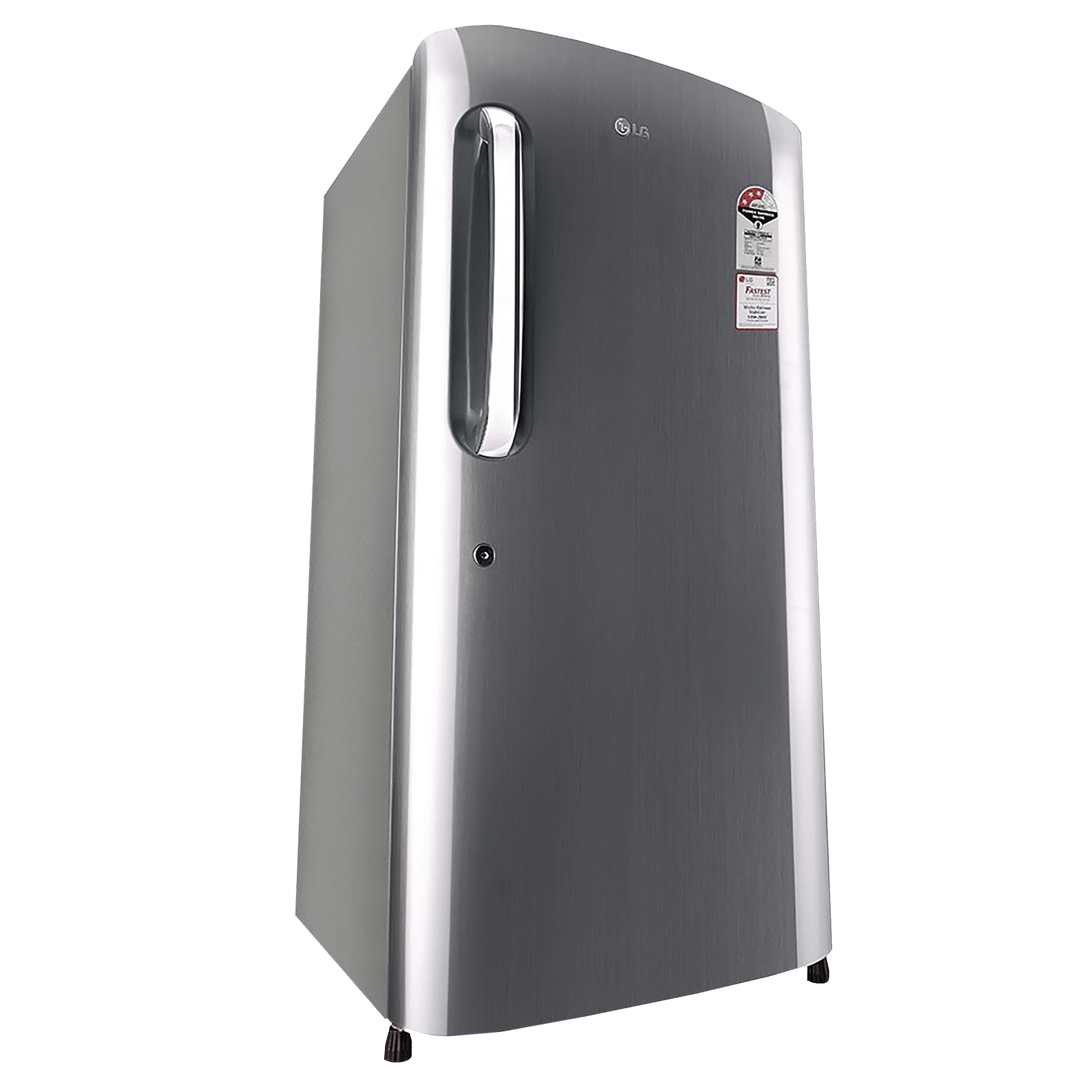 LG 215 Litres 3 Star Direct Cool Single Door Refrigerator with Stabilizer Free Operation (GL-B221APZD, Shiny Steel) LG 215 Litres 3 Star Direct Cool Single Door Refrigerator with Stabilizer Free Operation (GL-B221APZD, Shiny Steel)_14