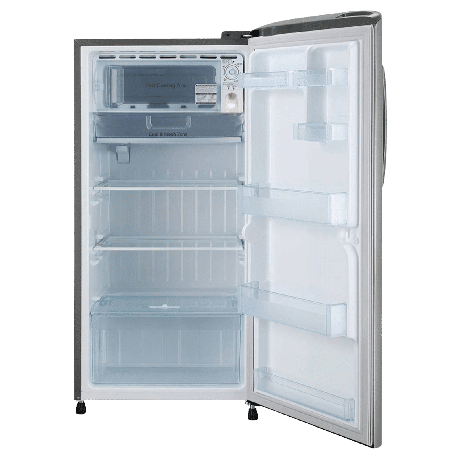 LG 215 Litres 3 Star Direct Cool Single Door Refrigerator with Stabilizer Free Operation (GL-B221APZD, Shiny Steel) LG 215 Litres 3 Star Direct Cool Single Door Refrigerator with Stabilizer Free Operation (GL-B221APZD, Shiny Steel)_6
