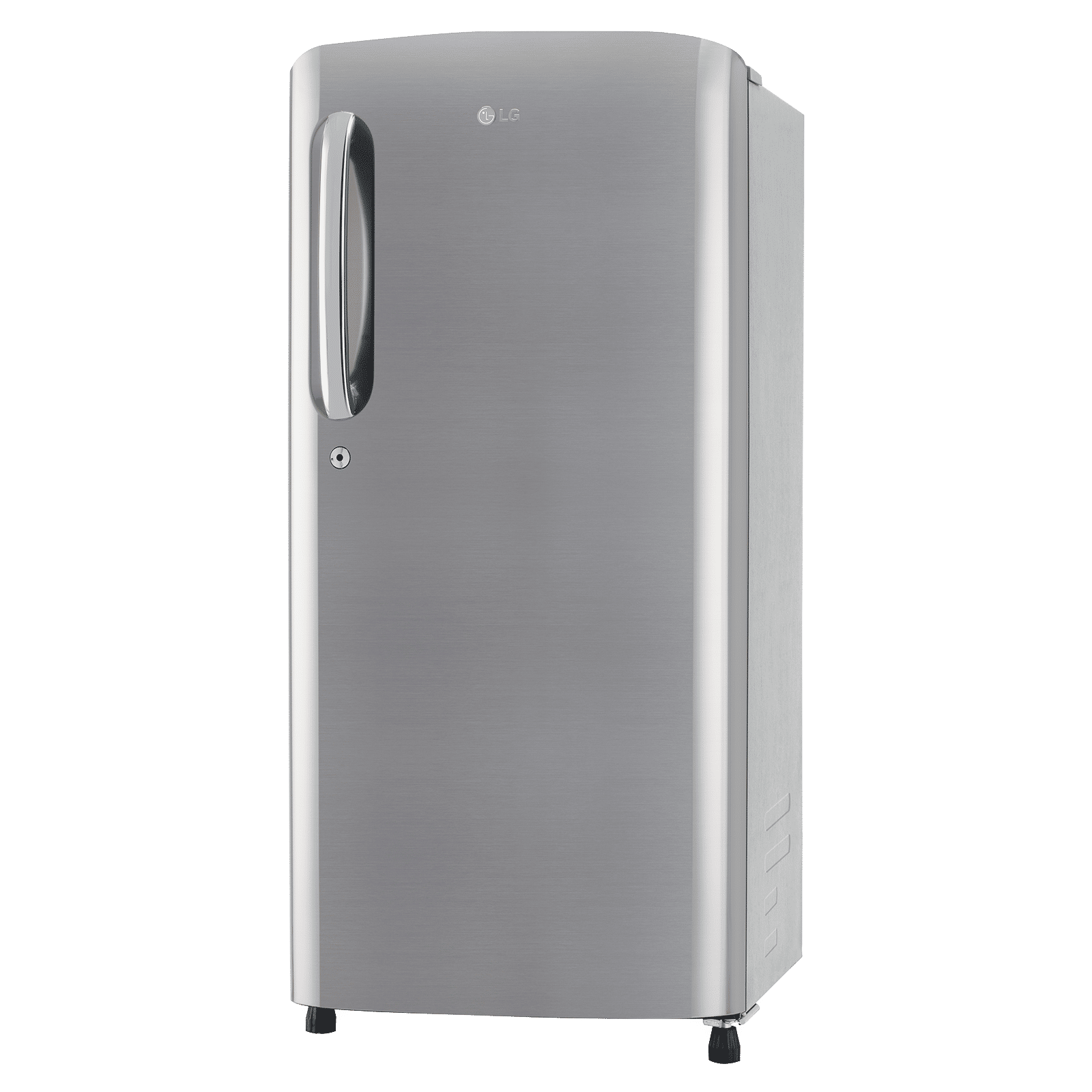 LG 185 Litres 3 Star Direct Cool Single Door Refrigerator with Stabilizer Free Operation (GL-B201APZD, Shiny Steel)_4