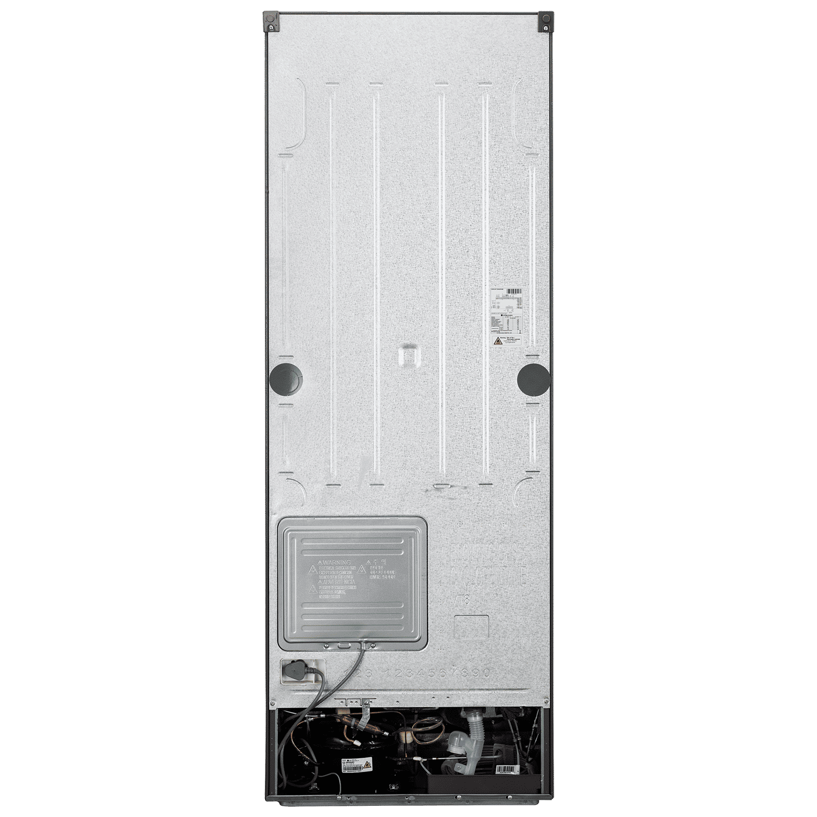 LG 322 Litres 2 Star Frost Free Double Door Convertible Refrigerator with Multi Air Flow System (GL-S342SPZY, Shiny Steel)_8
