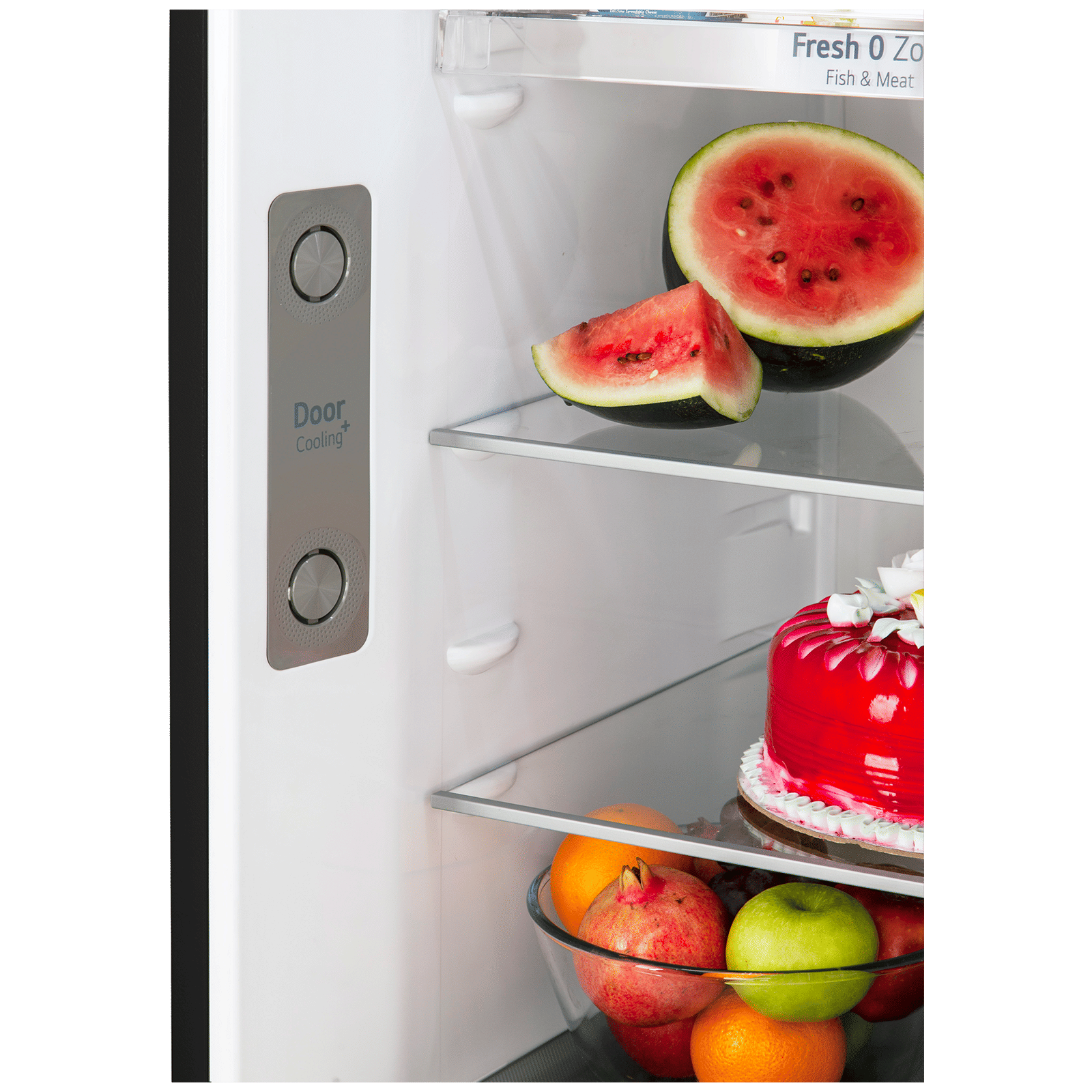 LG 322 Litres 3 Star Frost Free Double Door Smart Wi-Fi Enabled Refrigerator with Multi Air Flow System (GL-T342VESX, Ebony Sheen)_11