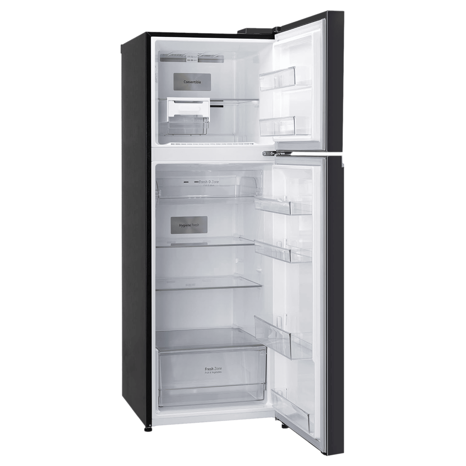 LG 322 Litres 3 Star Frost Free Double Door Smart Wi-Fi Enabled Refrigerator with Multi Air Flow System (GL-T342VESX, Ebony Sheen)_13