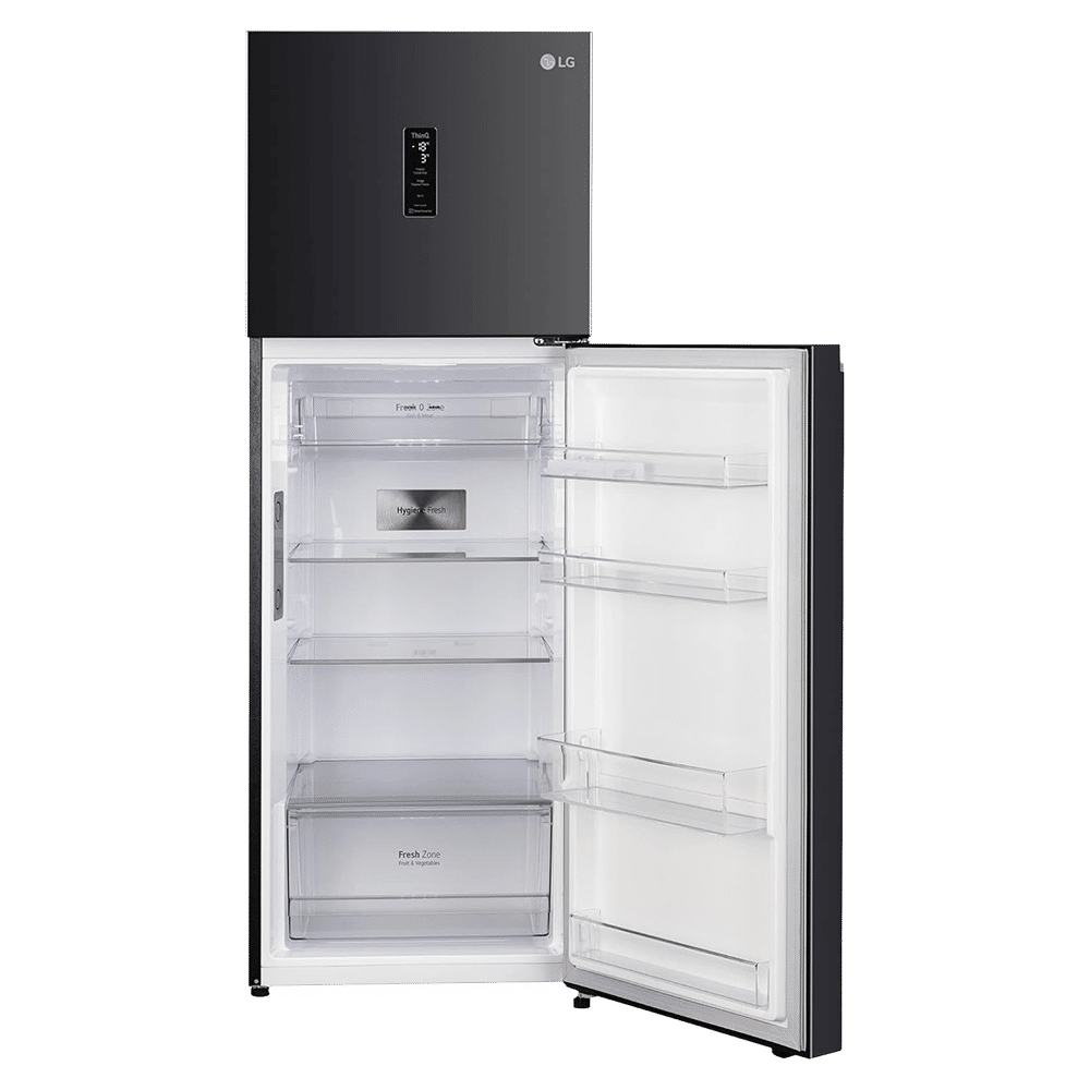 LG 322 Litres 3 Star Frost Free Double Door Smart Wi-Fi Enabled Refrigerator with Multi Air Flow System (GL-T342VESX, Ebony Sheen)_16