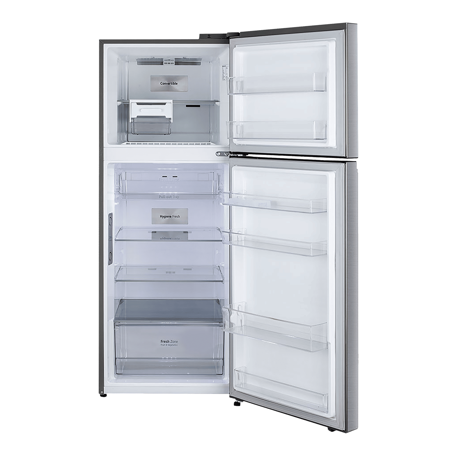 LG 340 Litres 3 Star Frost Free Double Door Smart Wi-Fi Enabled Refrigerator with Door Cooling Plus Technology (GL-T342VPZX, Shiny Steel) LG 340 Litres 3 Star Frost Free Double Door Smart Wi-Fi Enabled Refrigerator with Door Cooling Plus Technology (GL-T342VPZX, Shiny Steel)_5