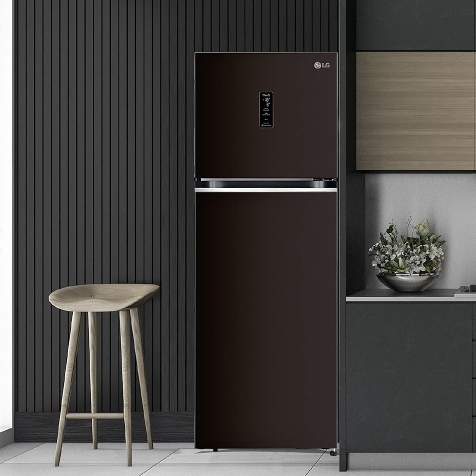LG 360 Litres 3 Star Frost Free Double Door Convertible Refrigerator with Multi Air Flow System (GL-T382VRSX, Russet Sheen) LG 360 Litres 3 Star Frost Free Double Door Convertible Refrigerator with Multi Air Flow System (GL-T382VRSX, Russet Sheen)_9