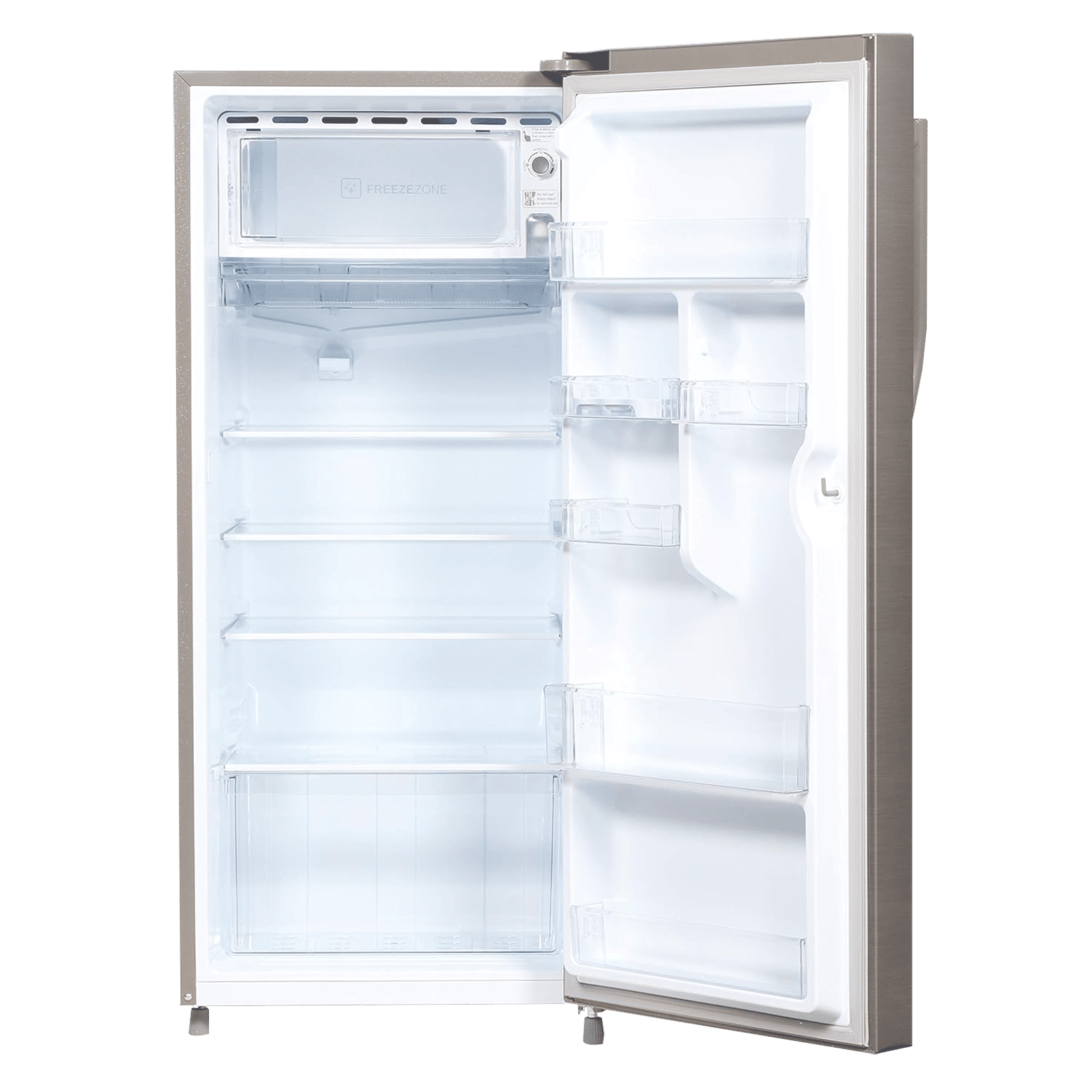 CANDY Silent Forest 195 Litres 3 Star Direct Cool Single Door Refrigerator with Diamond Edge Freezing Technology (CSD1953BS, Brushline Silver) CANDY Silent Forest 195 Litres 3 Star Direct Cool Single Door Refrigerator with Diamond Edge Freezing Technology (CSD1953BS, Brushline Silver)_6
