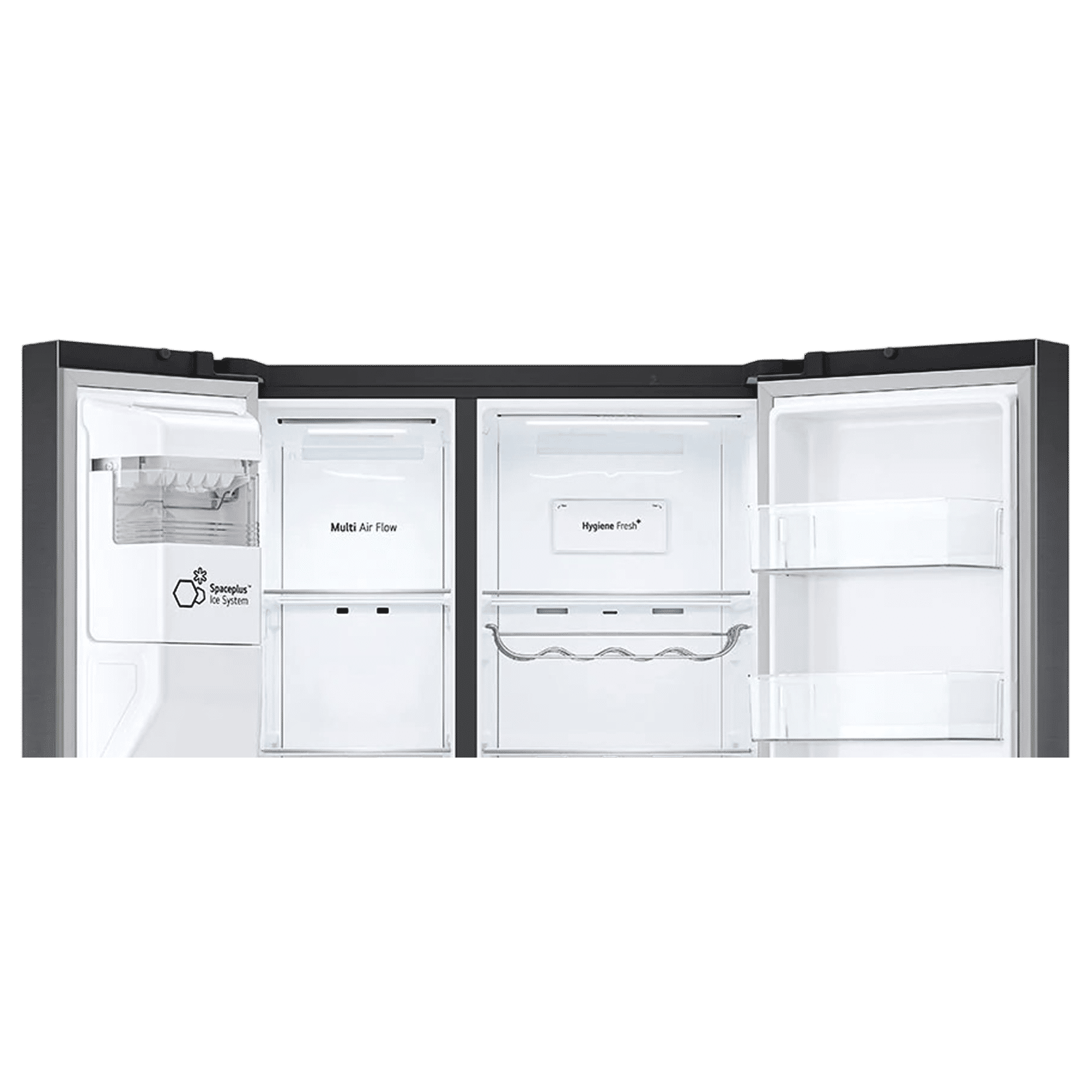 LG 635 Litres Frost Free Side by Side Door Smart Wi-Fi Enabled Refrigerator with Water & Ice Dispenser (GC-L257SL4L.APZQEB, Platinum Silver III)_10