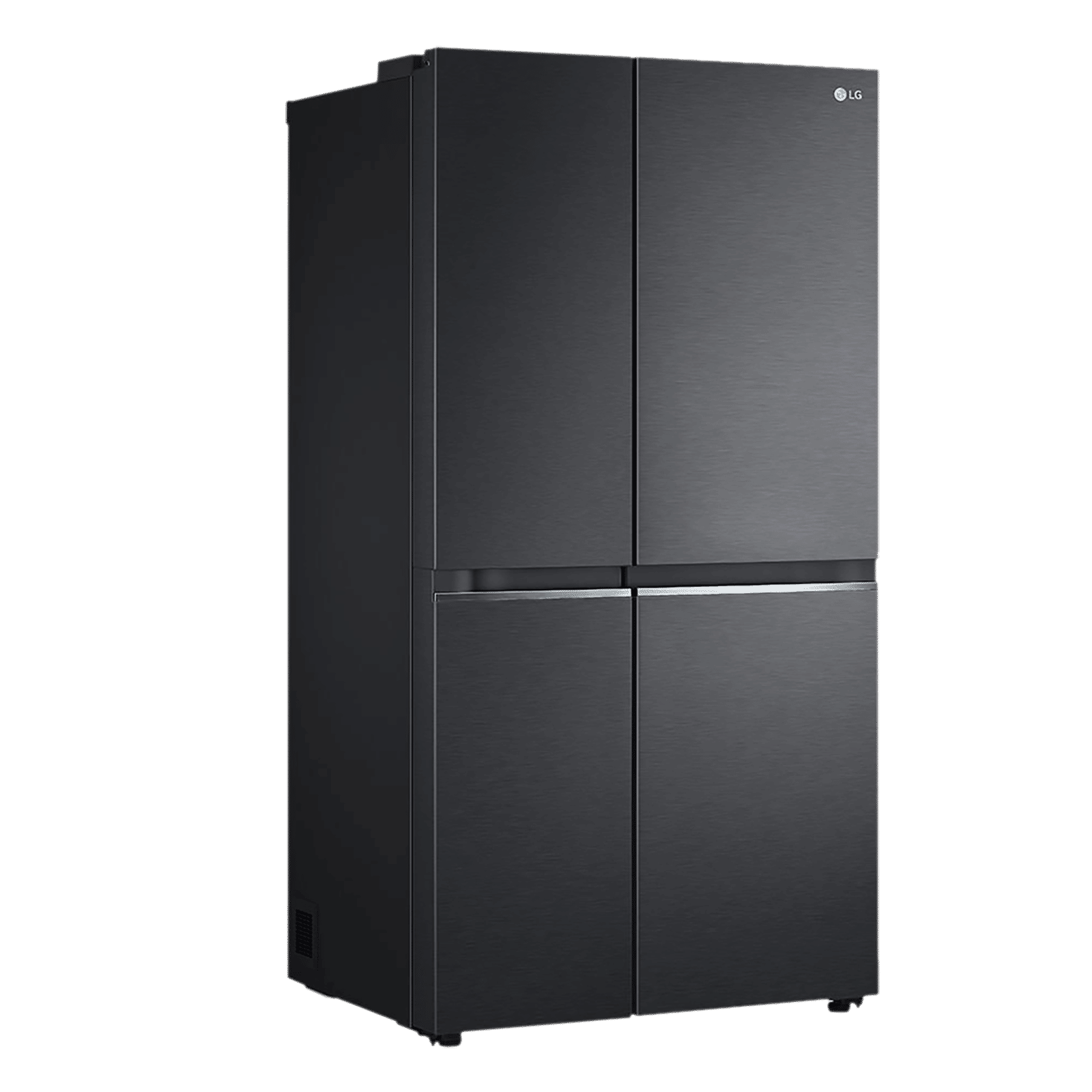 LG 694 Litres Frost Free Side by Side Refrigerator with Door Cooling Plus Technology (GC-B257SQUV.AMCQEB, Matte Black)_3